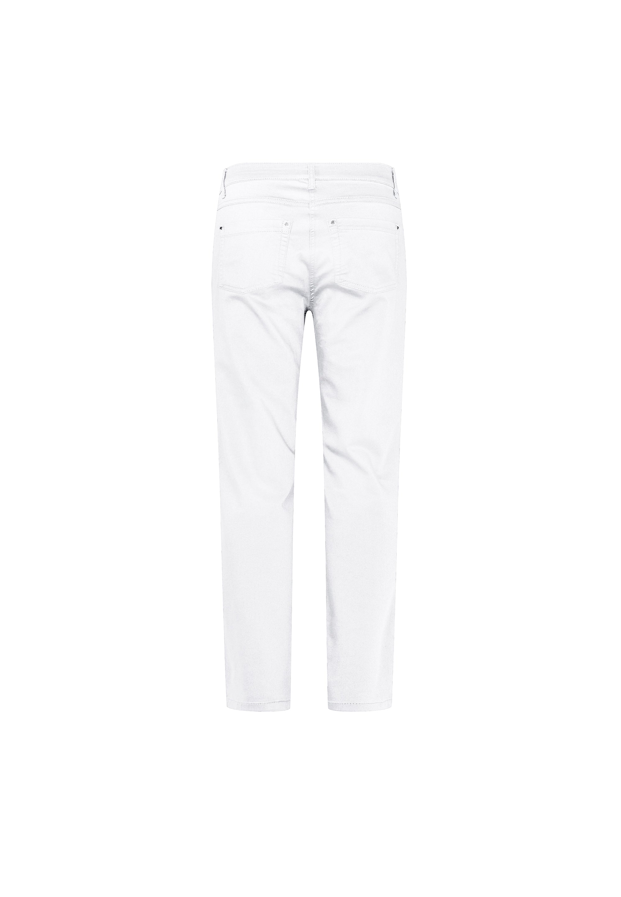 LAURIE Charlotte Regular - Medium Length Trousers REGULAR 10000 White