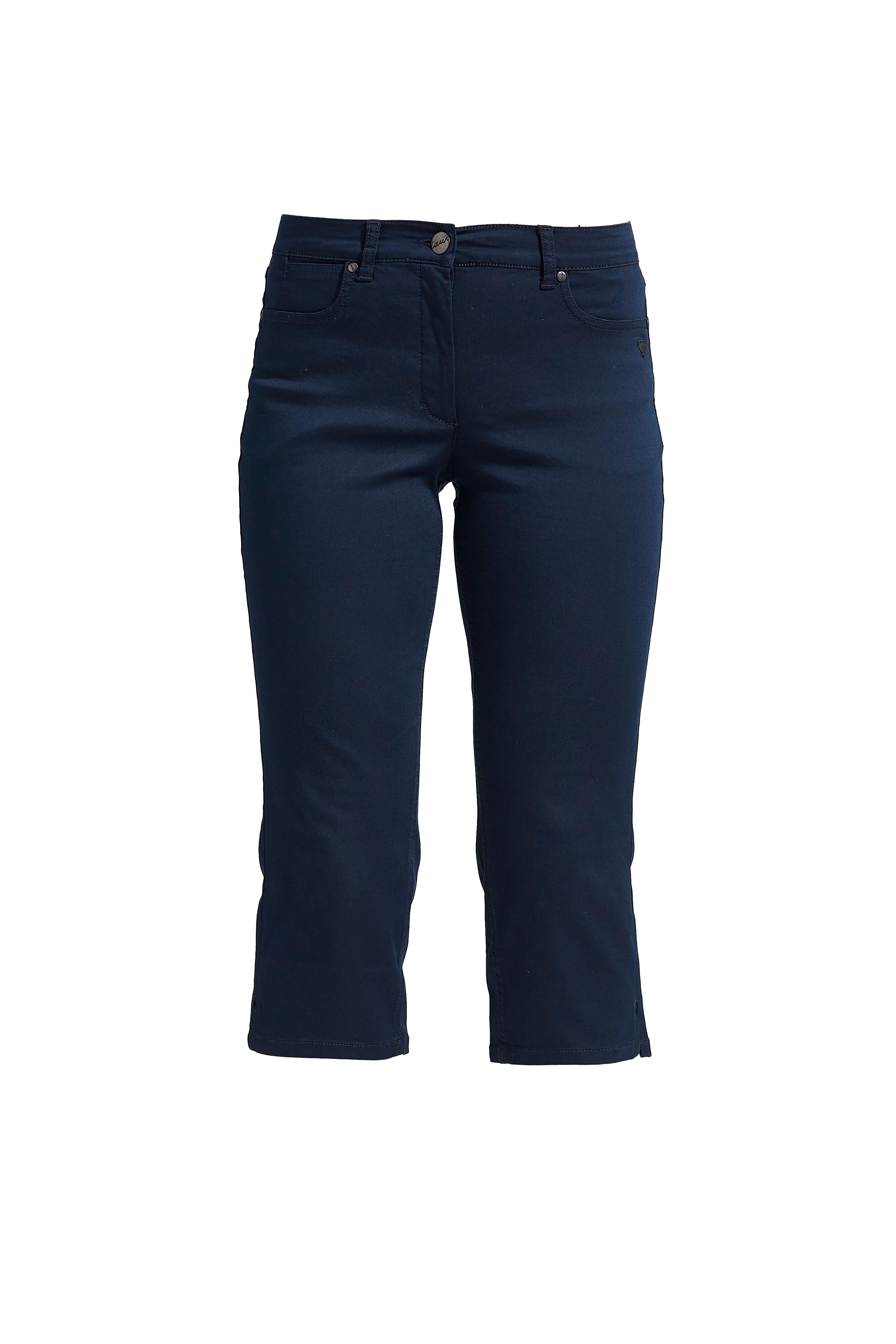 LAURIE  Charlotte Regular Capri Bukser Regular 49200 Navy