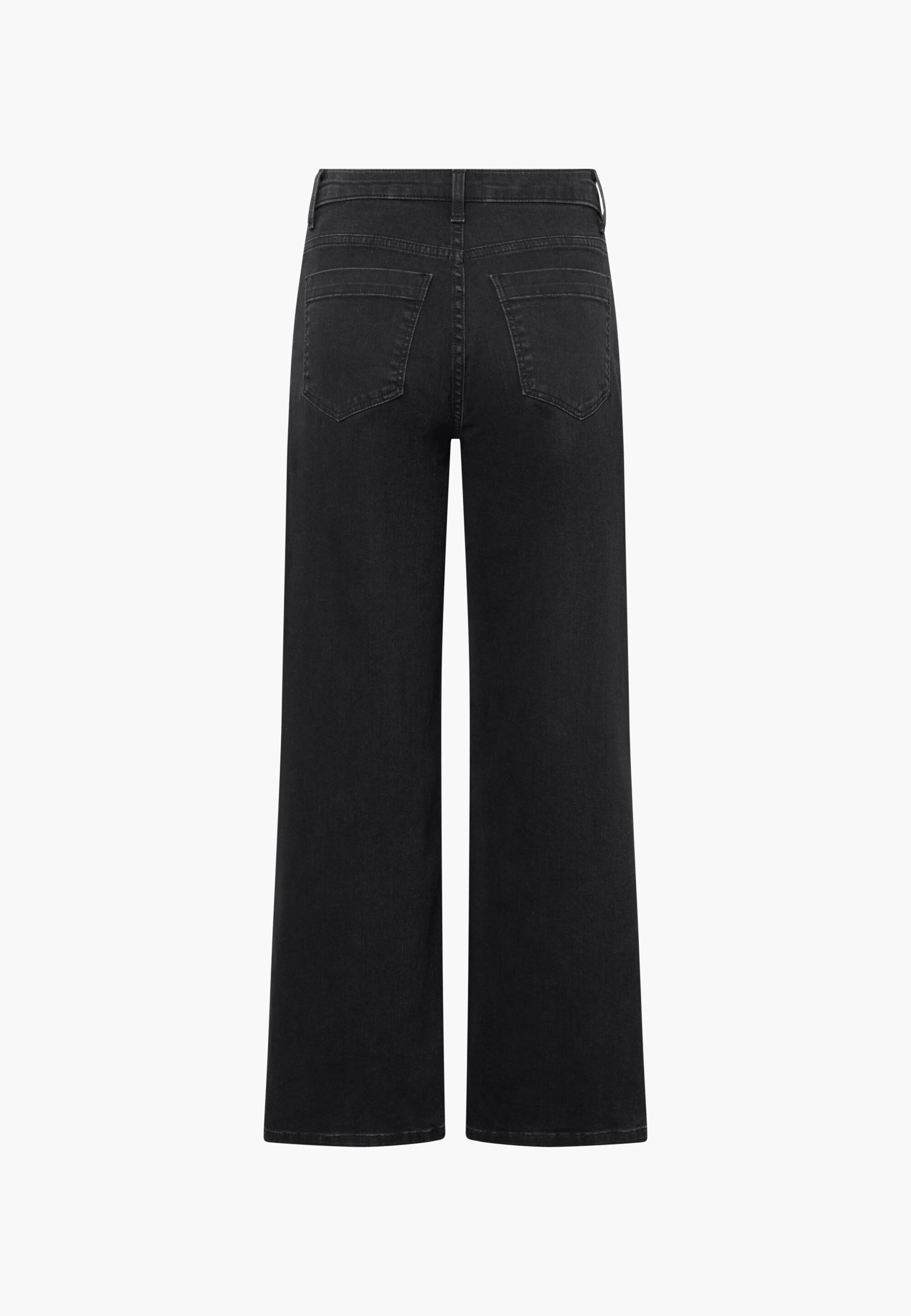 LAURIE Charm Loose - Medium Length Loose 99399 Washed Black Denim