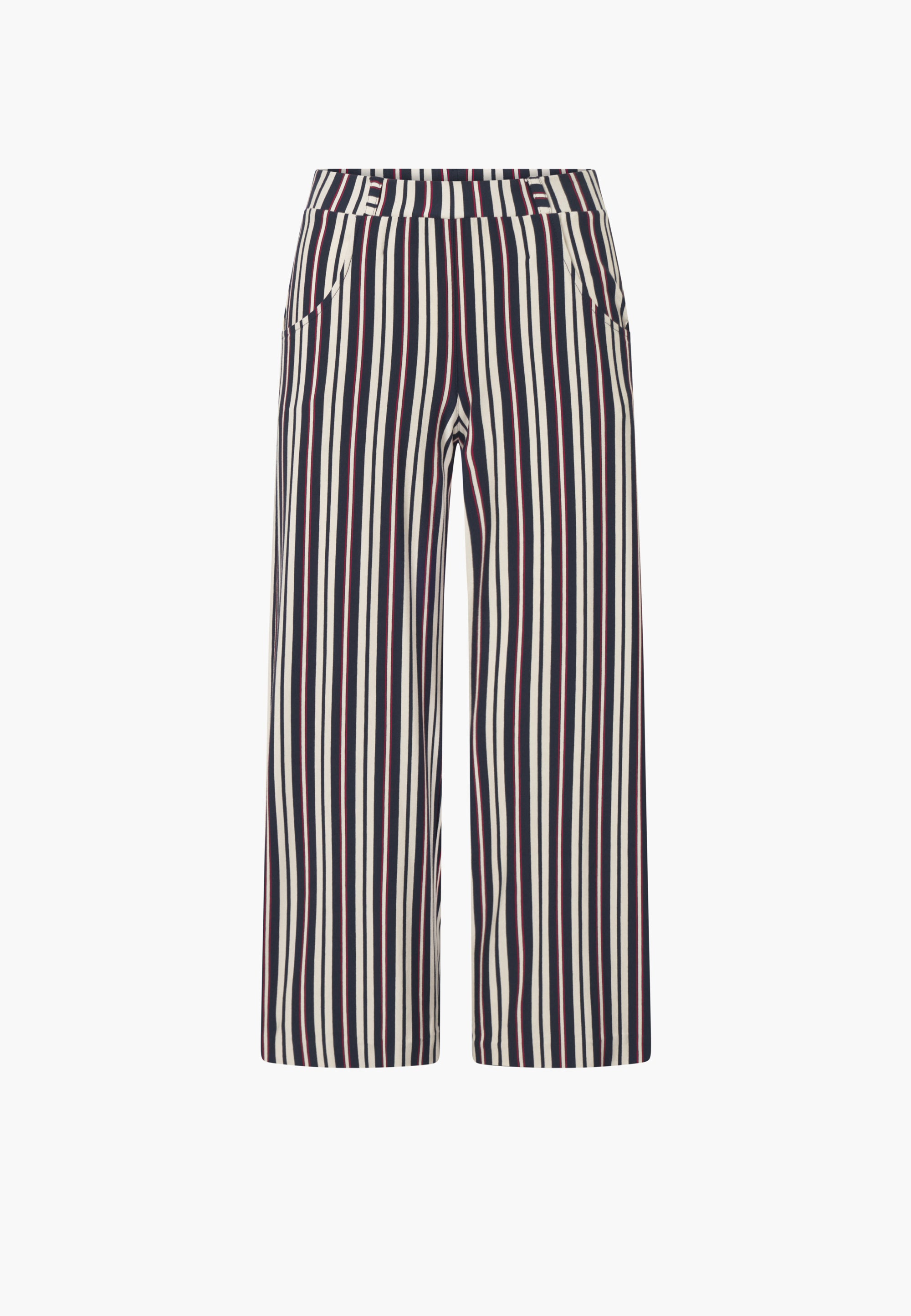 LAURIE Donna Loose Jersey - Cropped Loose 49139 Nautical Stripe