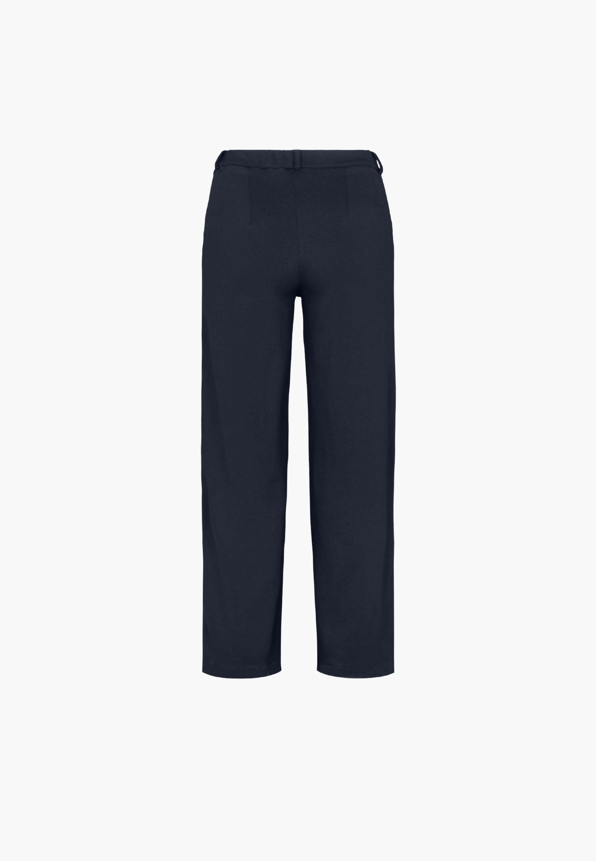 LAURIE Donna Loose Jersey - Short Length Loose Navy Brushed