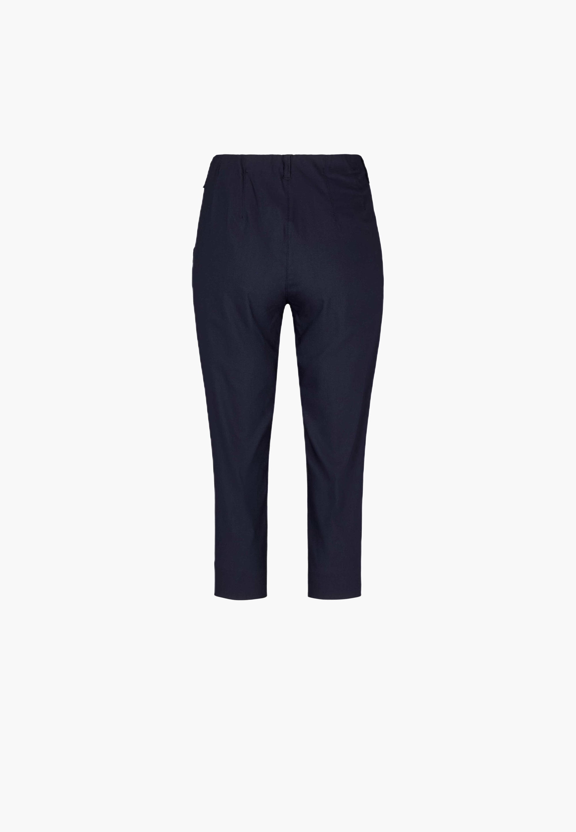 LAURIE Elizabeth Slim Capri Medium Length Slim 49000 Navy