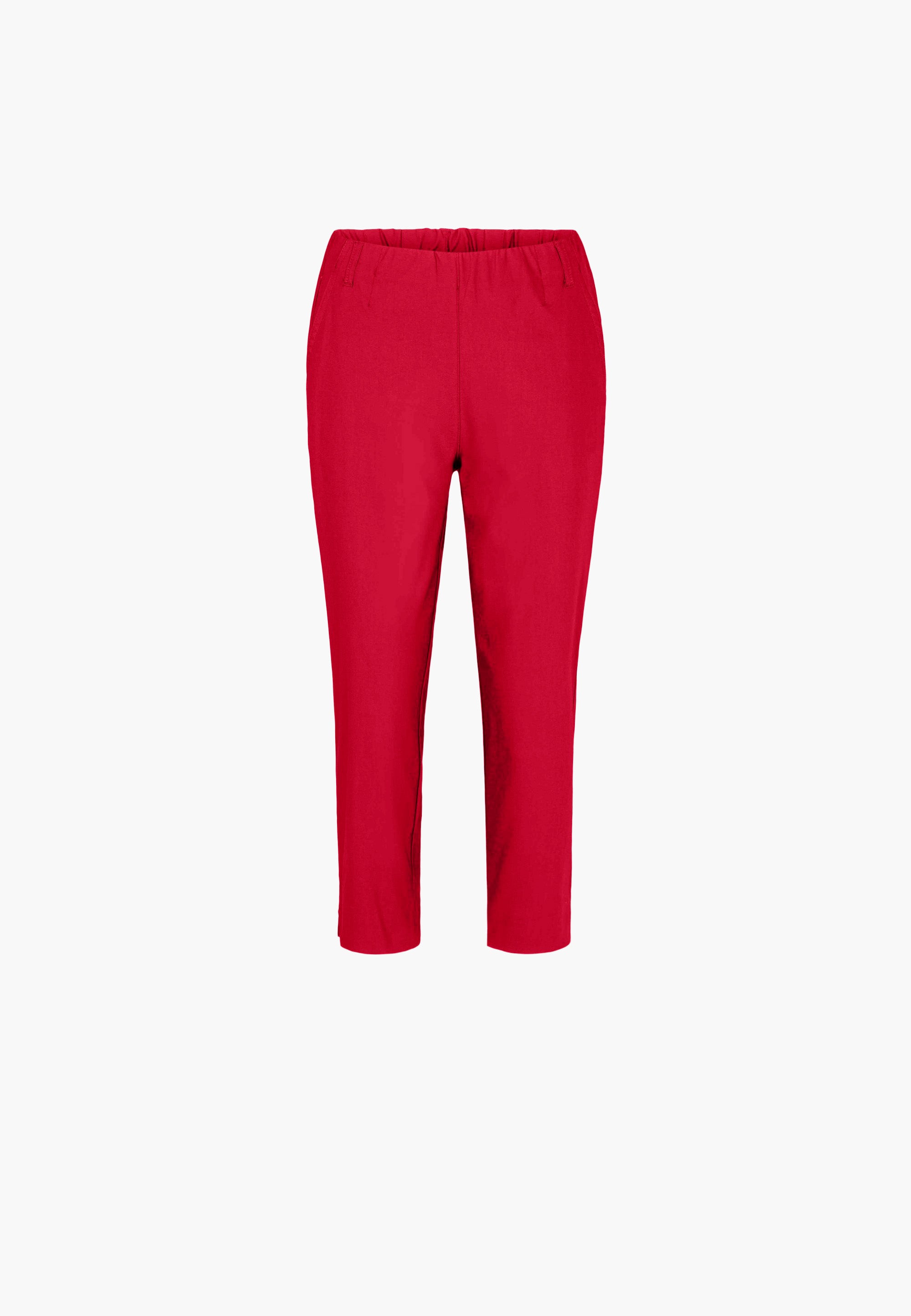 LAURIE Elizabeth Slim Capri Medium Length Slim 60000 Red