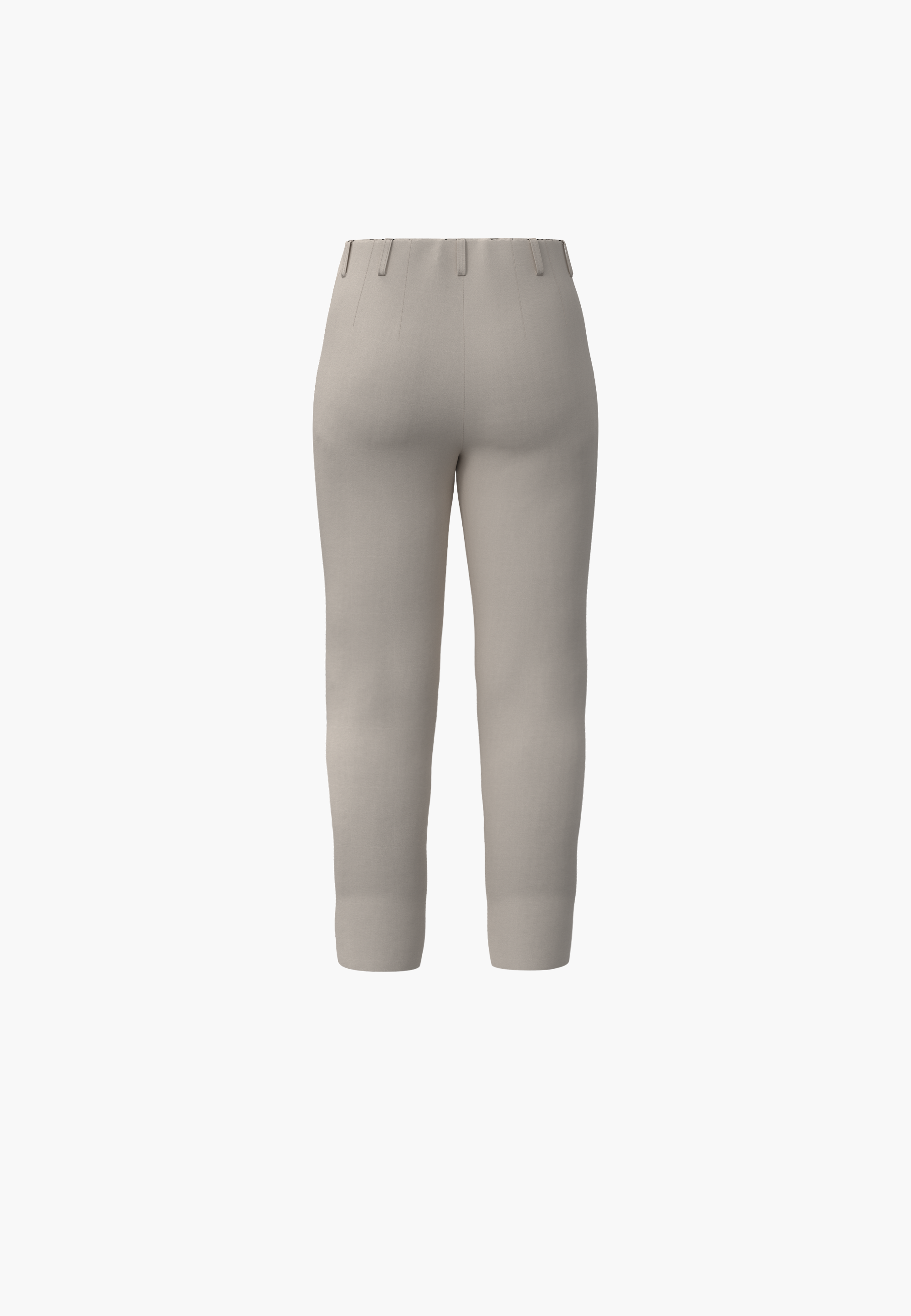 LAURIE Elizabeth Slim Crop Trousers SLIM 25000 Grey Sand