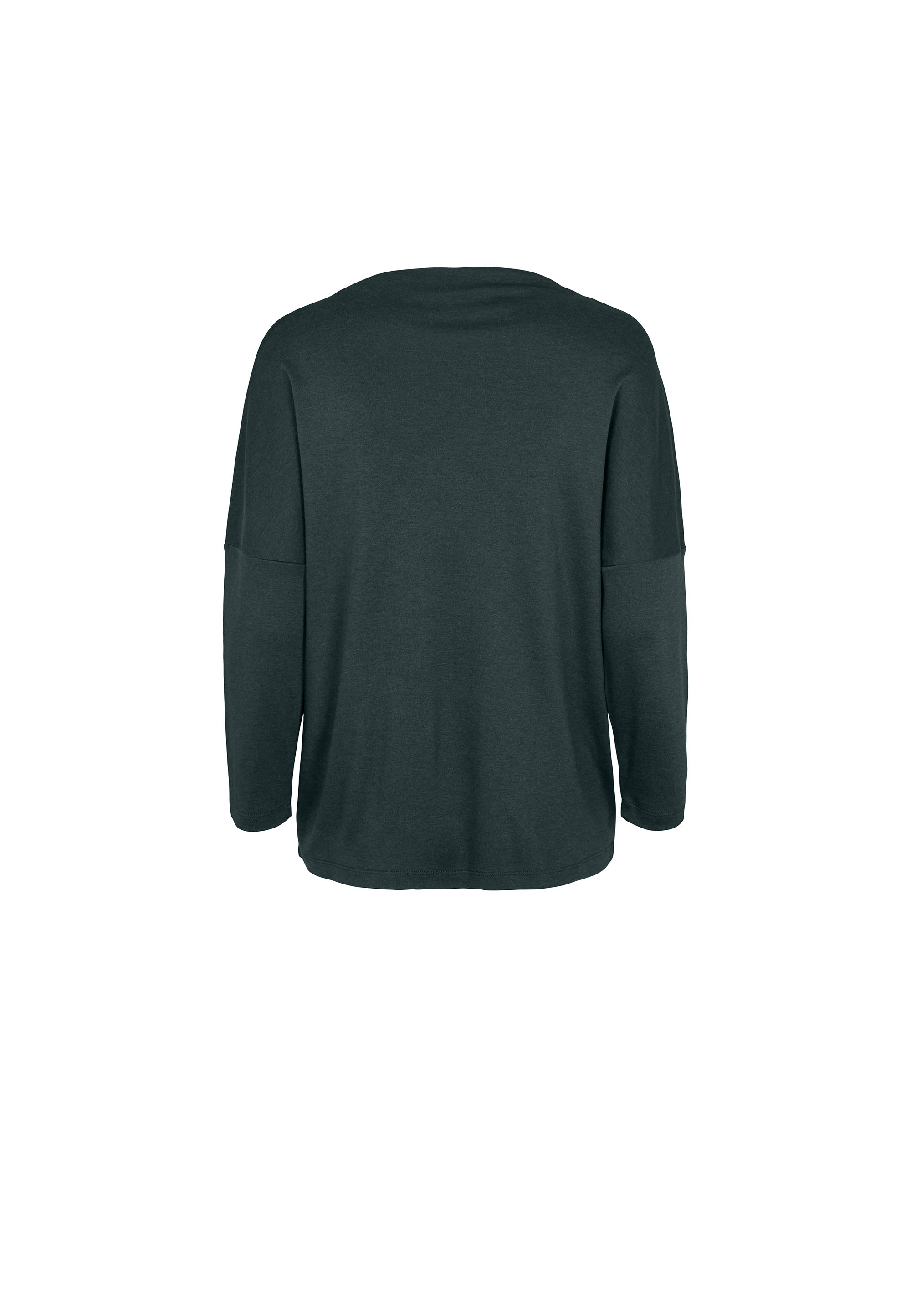 LAURIE Esther Jersey Blouse Blouses 57000 Darkest Green