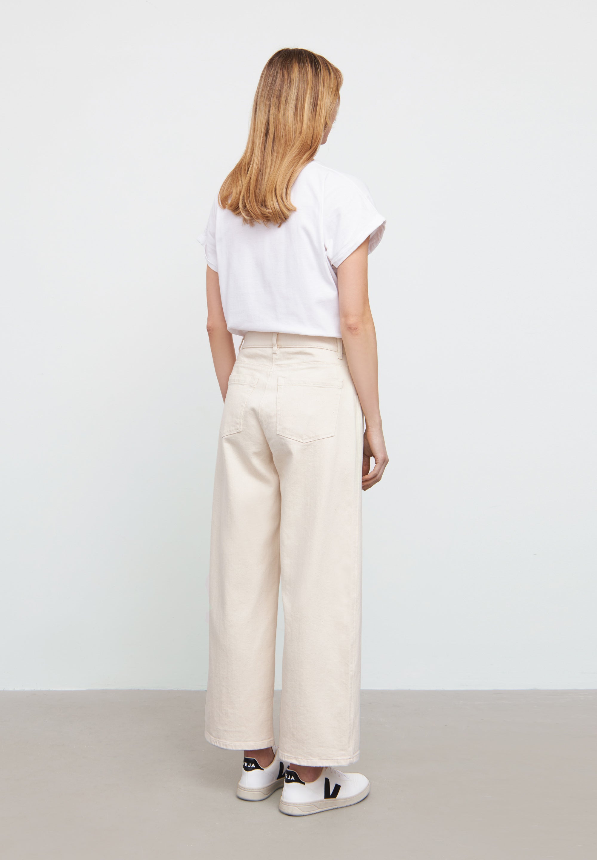 LAURIE  Fie Loose - Short Length Trousers LOOSE 13000 Birch