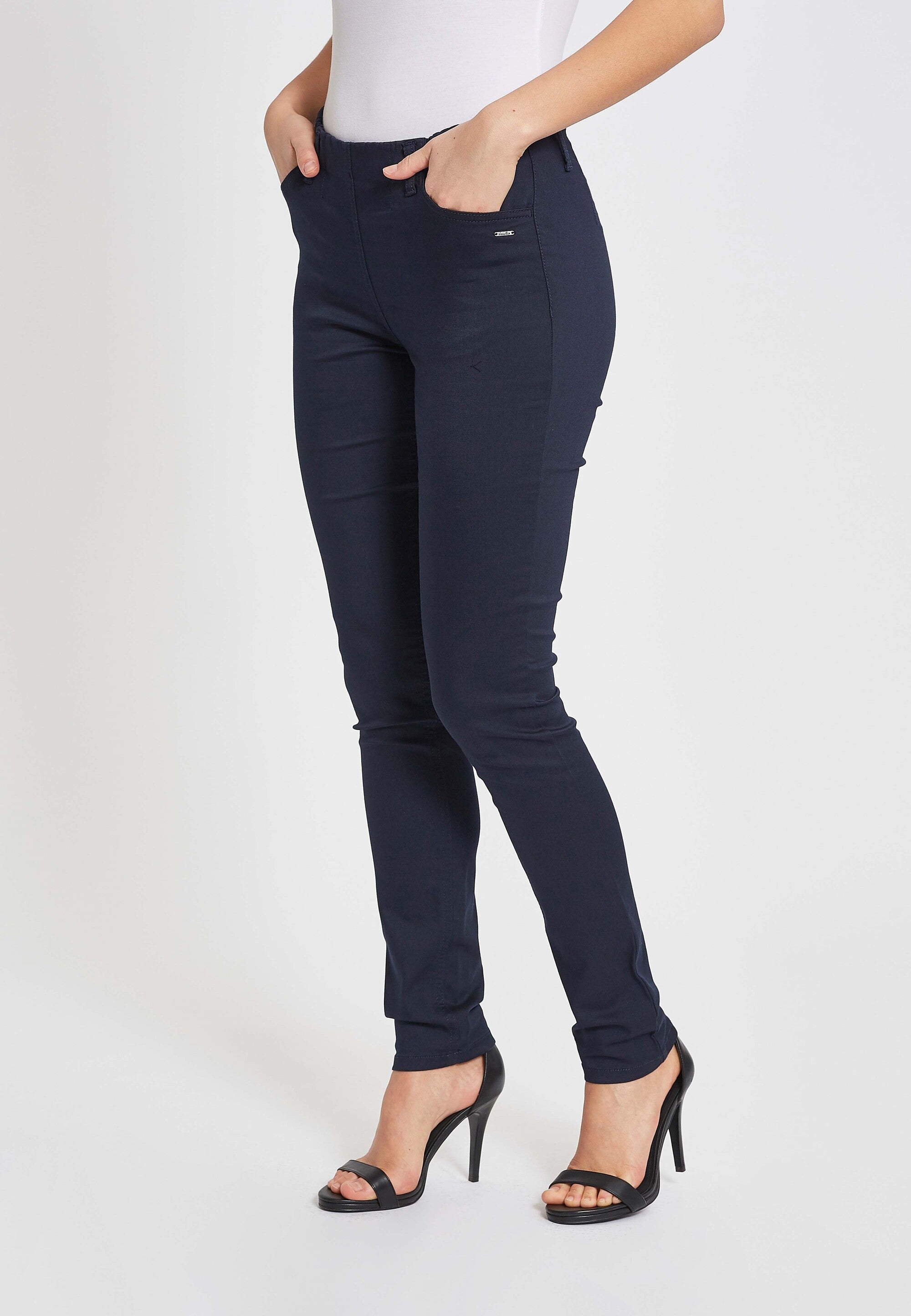 LAURIE  Grace Slim - Medium Length Slim 49200 Navy
