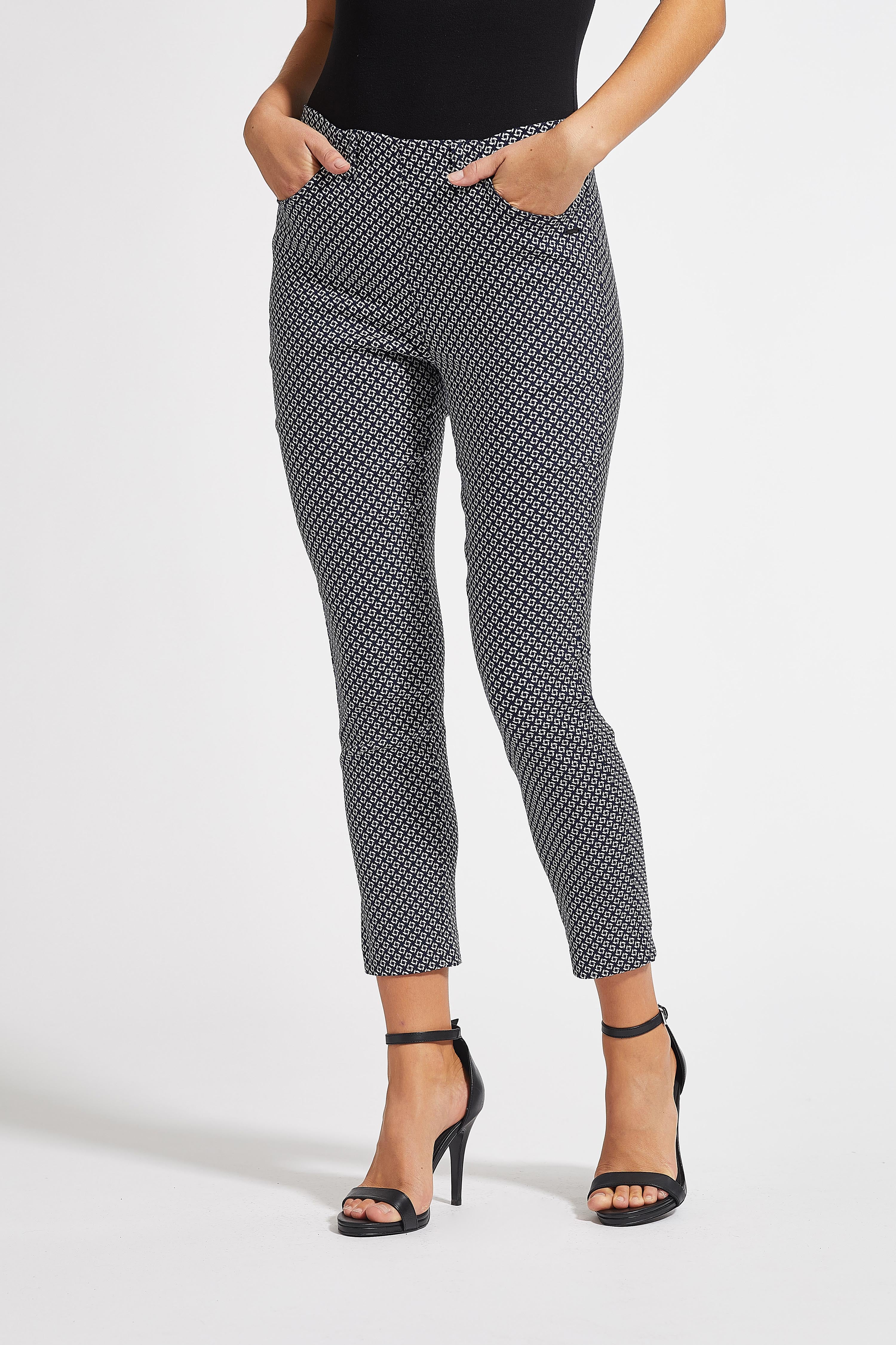 LAURIE Grace Slim Crop Slim 49704 Navy / White