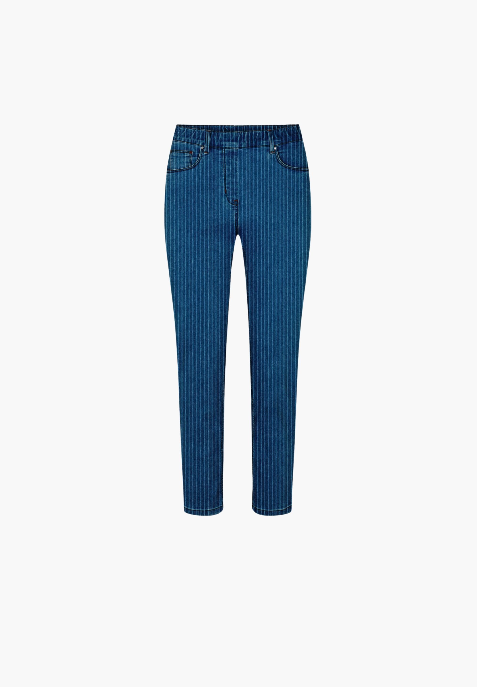 LAURIE Hannah Regular - Extra Short Length Regular 49398 Blue Denim Stripe