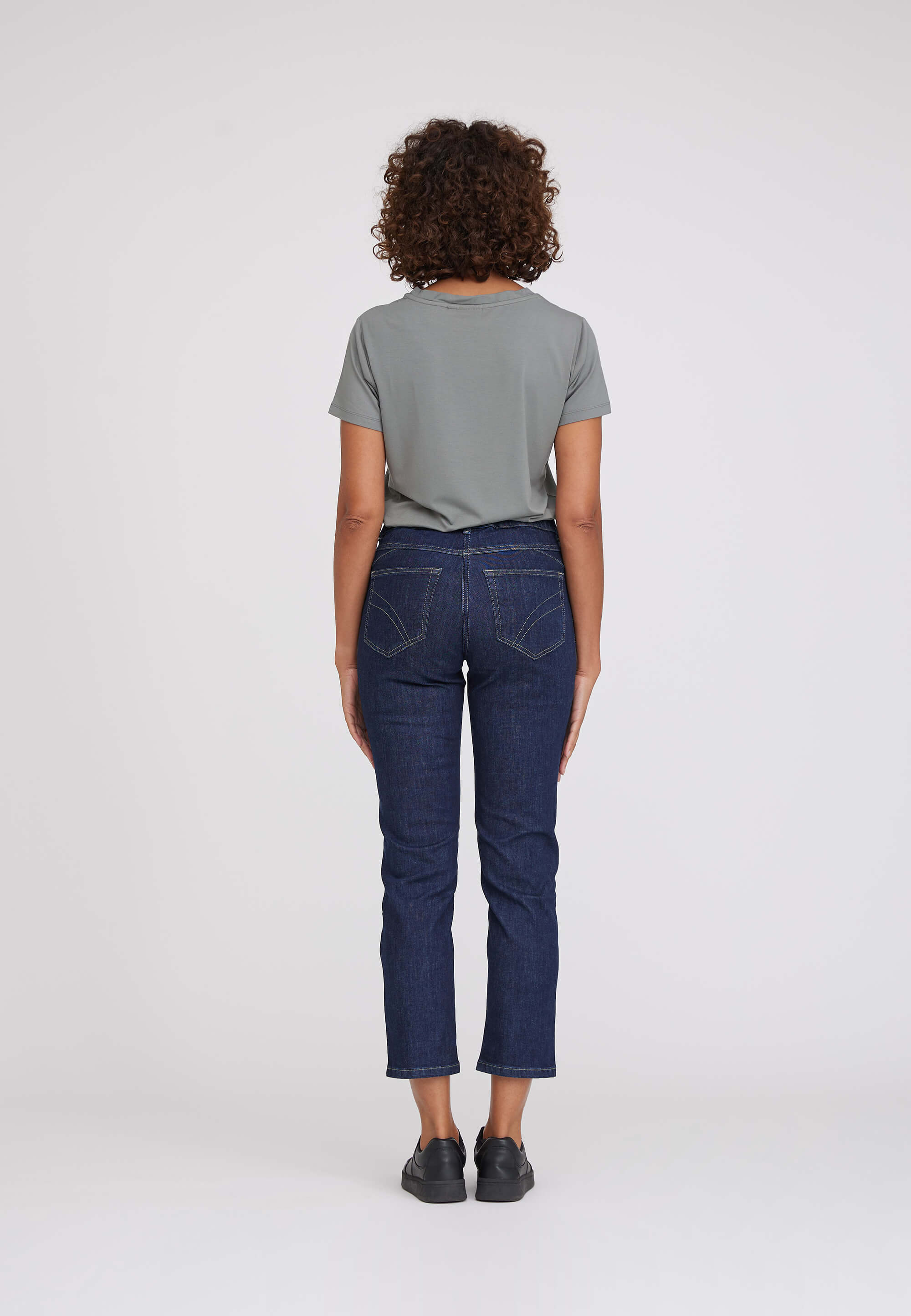 LAURIE  Hannah Regular - Extra Short Length Regular 49501 Dark Blue Denim