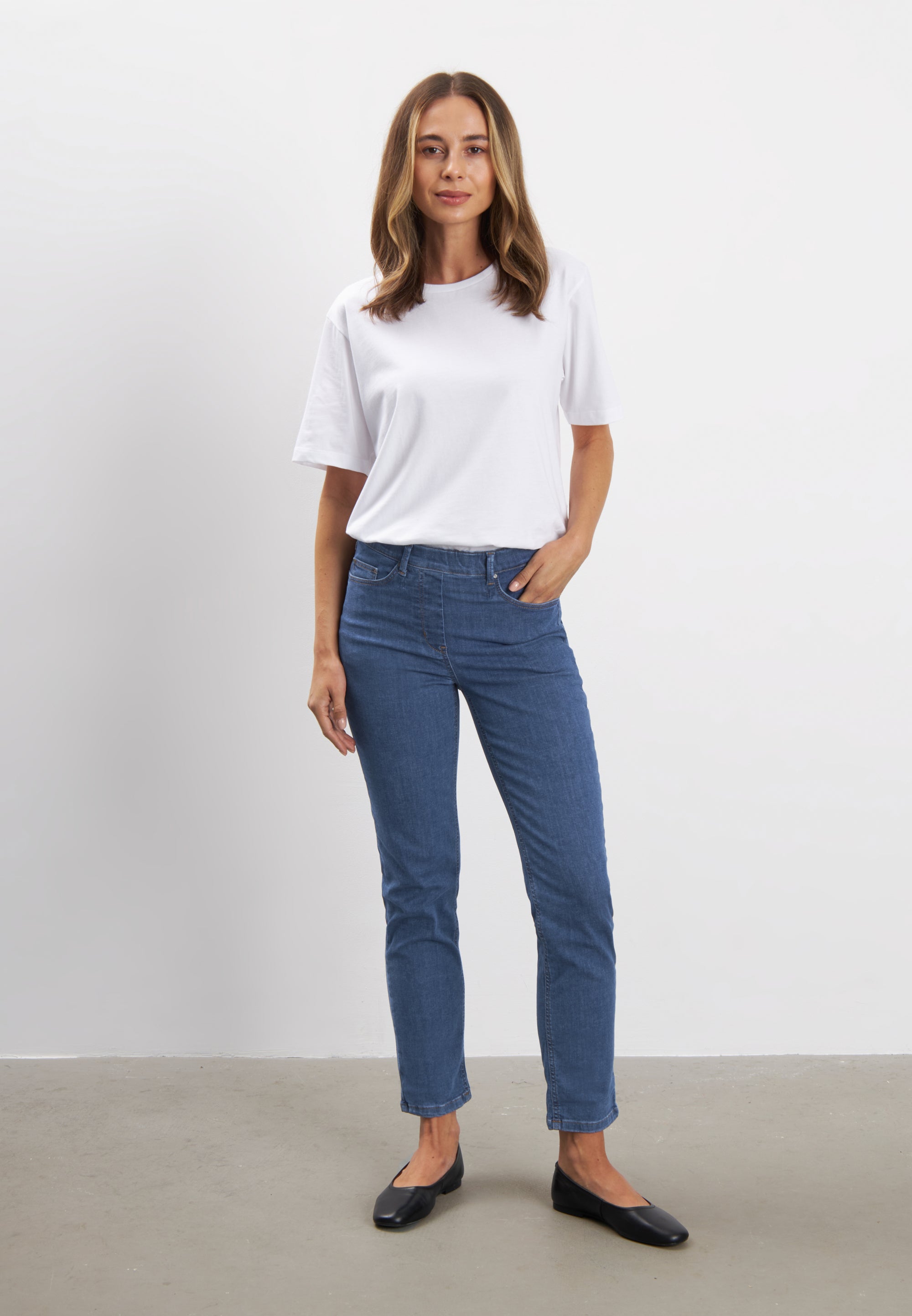 LAURIE  Hannah Regular - Extra Short Length Regular 49401 Blue Denim