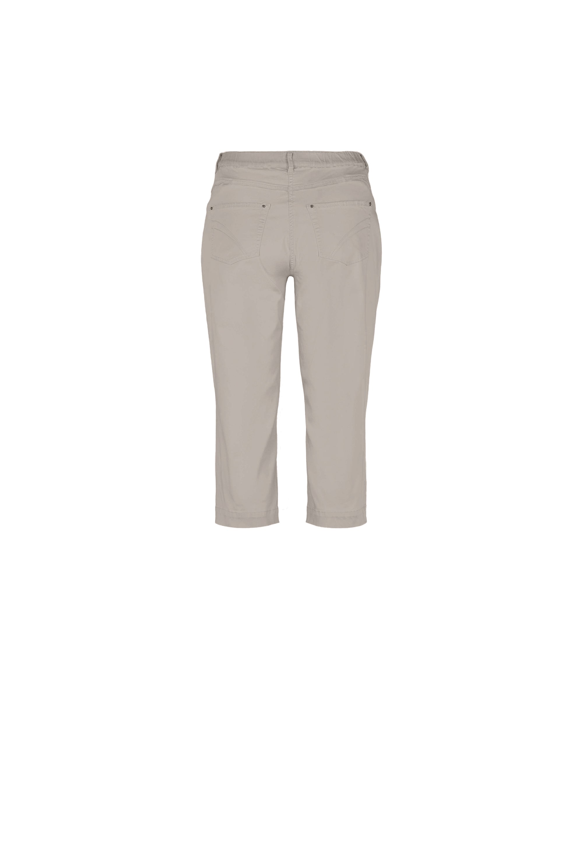 LAURIE  Hannah Regular Bukser Capri Regular 25102 Grey Sand