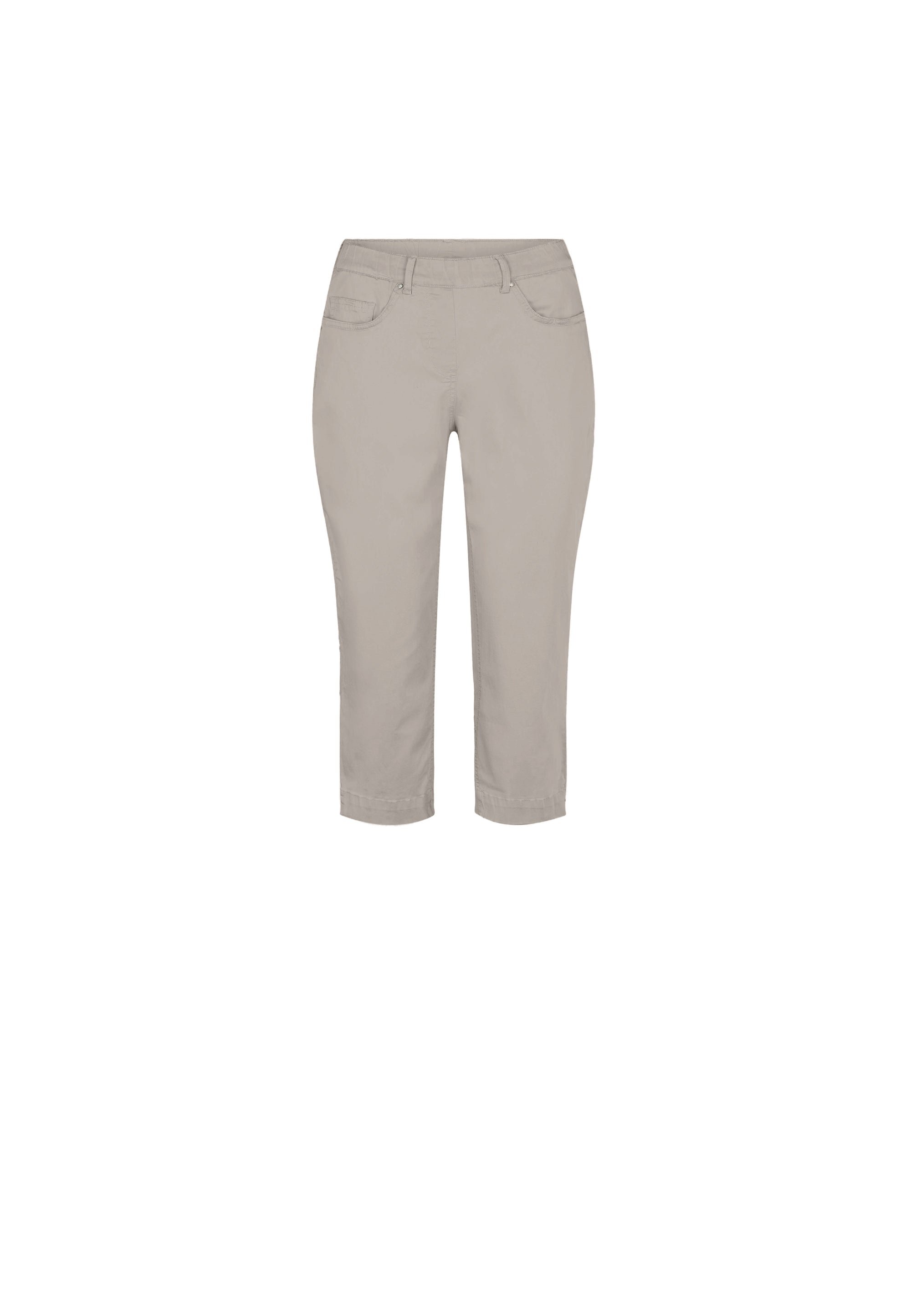 LAURIE  Hannah Regular Bukser Capri Regular 25102 Grey Sand