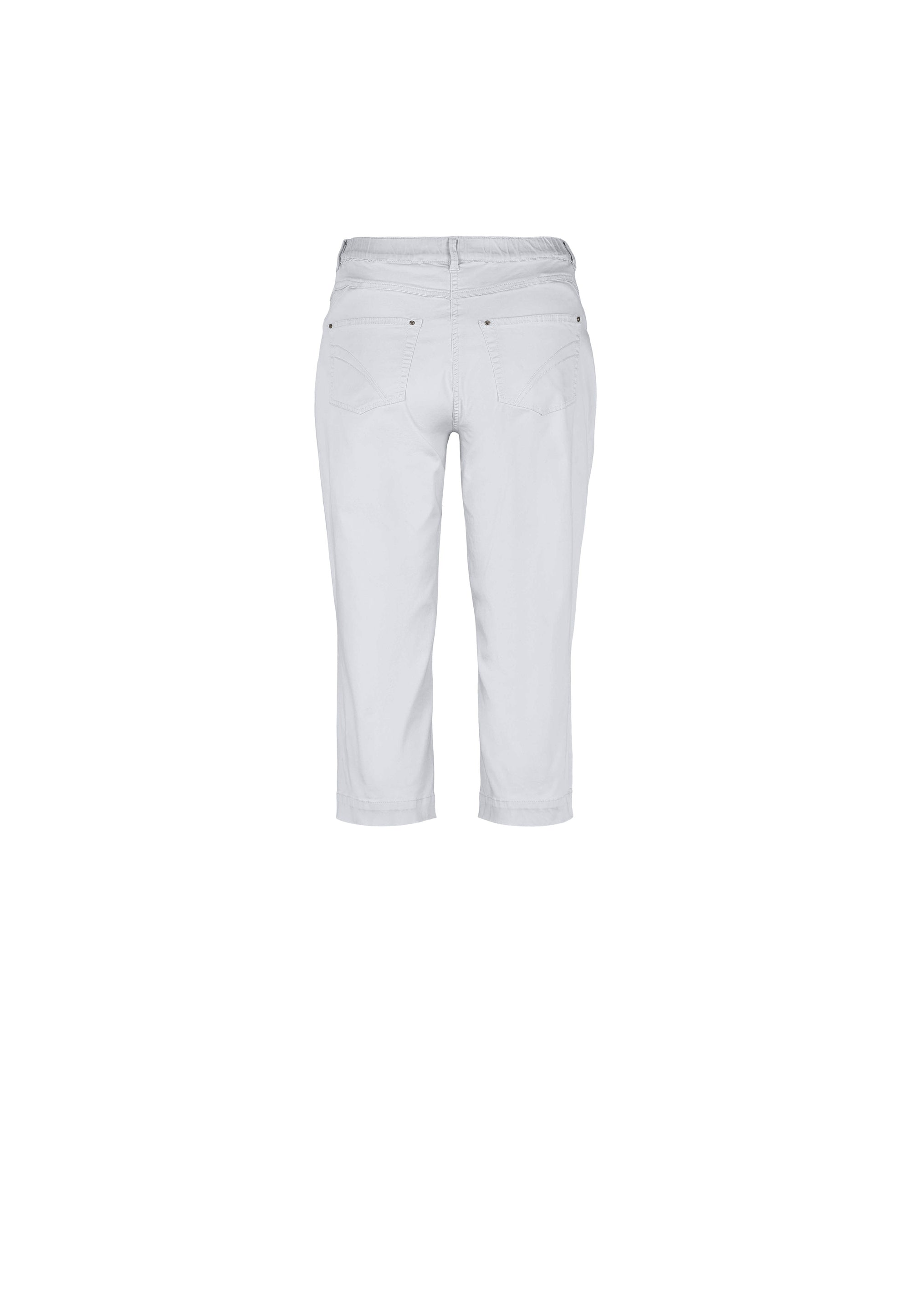 LAURIE Hannah Regular Bukser Capri Trousers REGULAR 10122 White