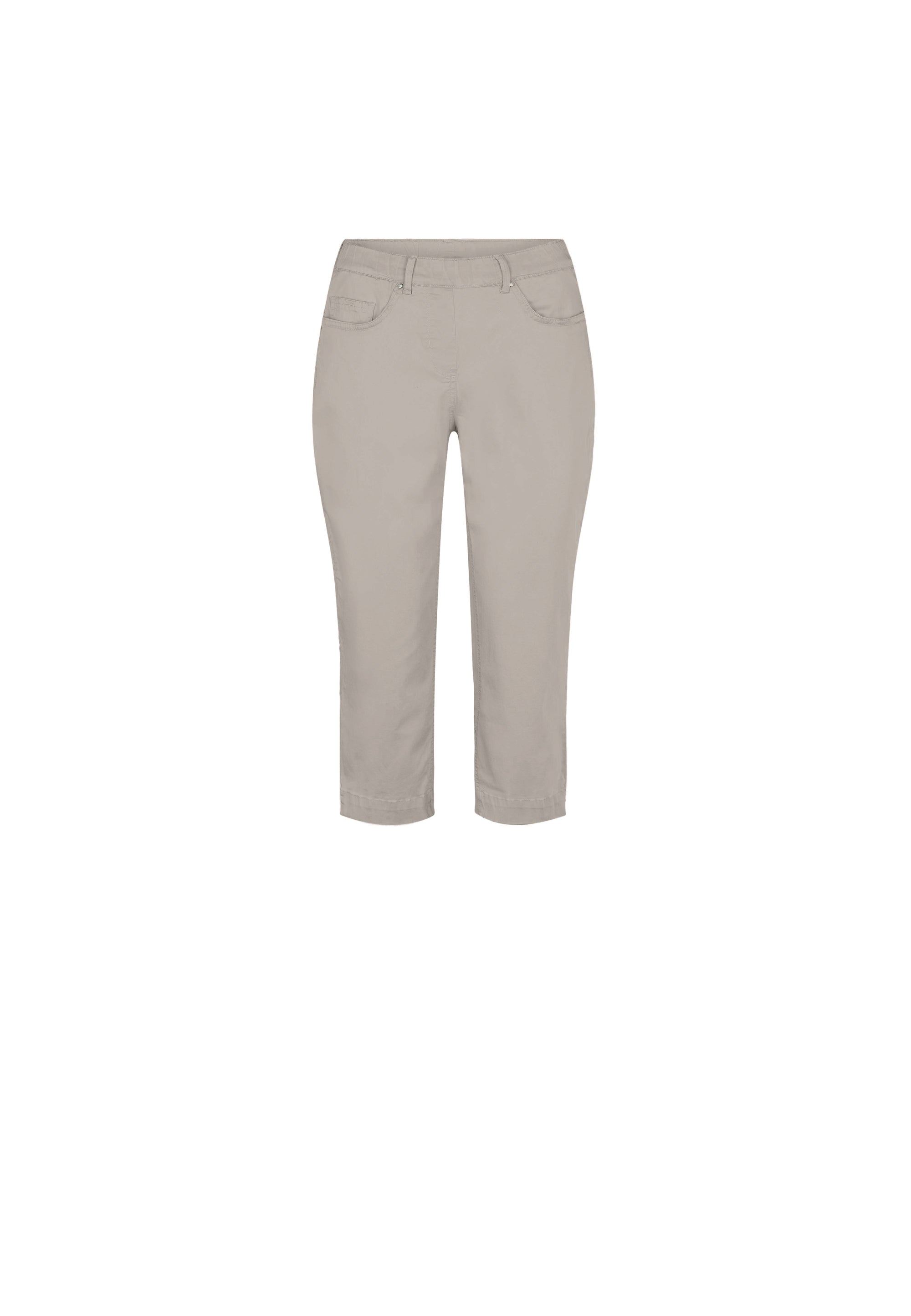 LAURIE Hannah Regular Bukser Capri Trousers REGULAR 25102 Grey Sand