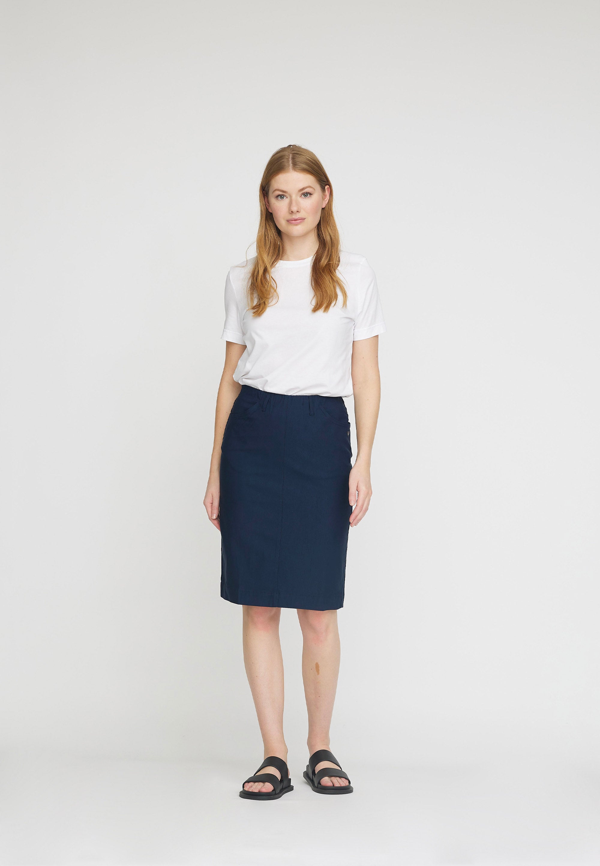 LAURIE  Jasmin Nederdel Skirts 49970 Navy