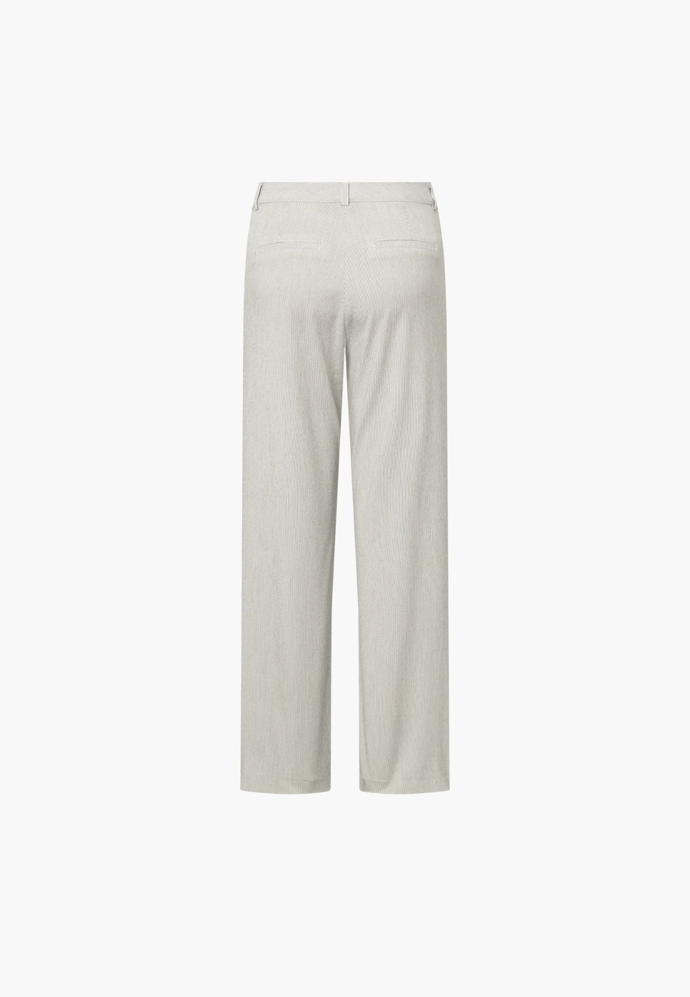 LAURIE Judy Straight - Medium Length Straight 10109 White pinstripe