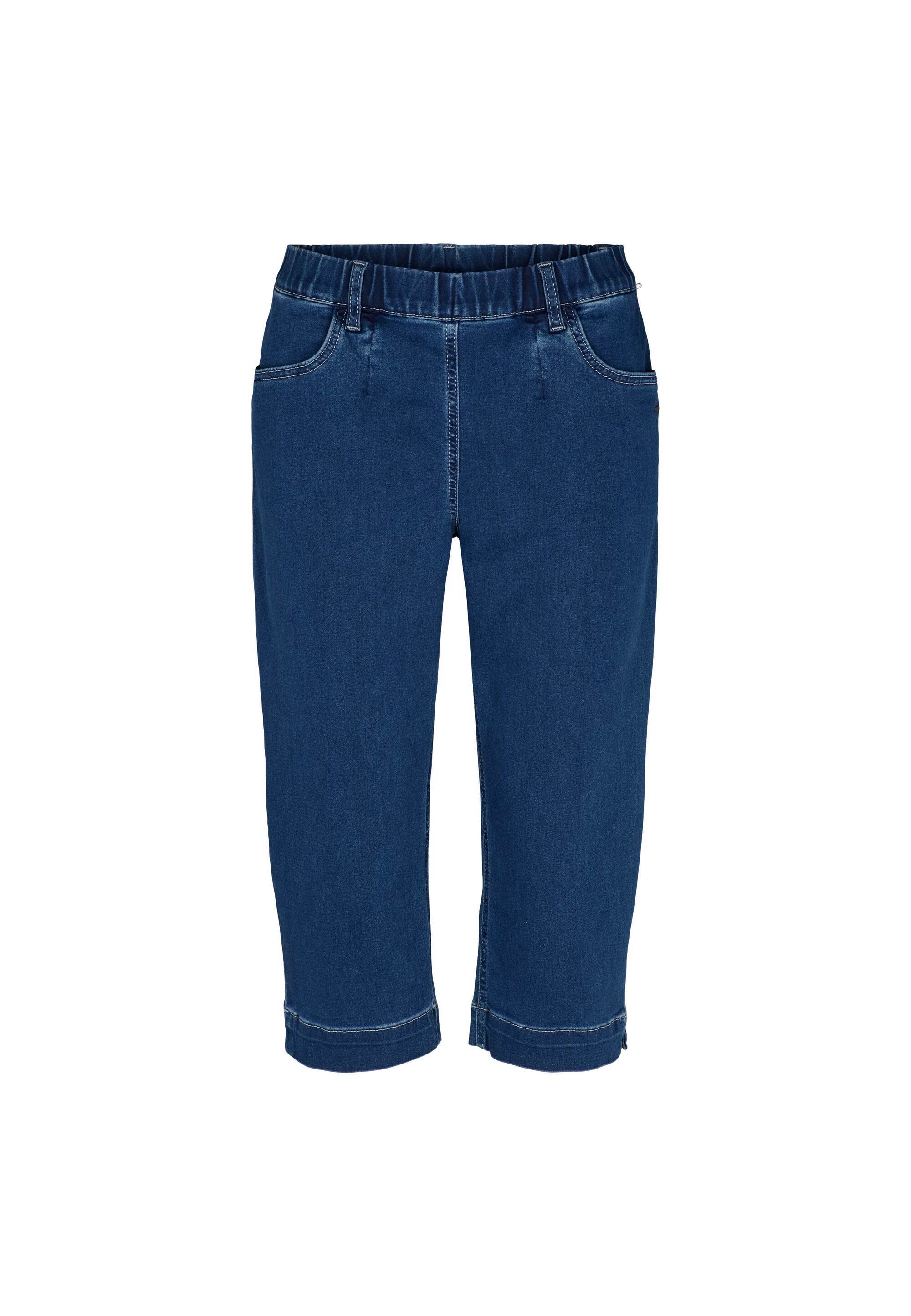 LAURIE Kelly Regular Capri SL Trousers REGULAR 49401 Blue Denim