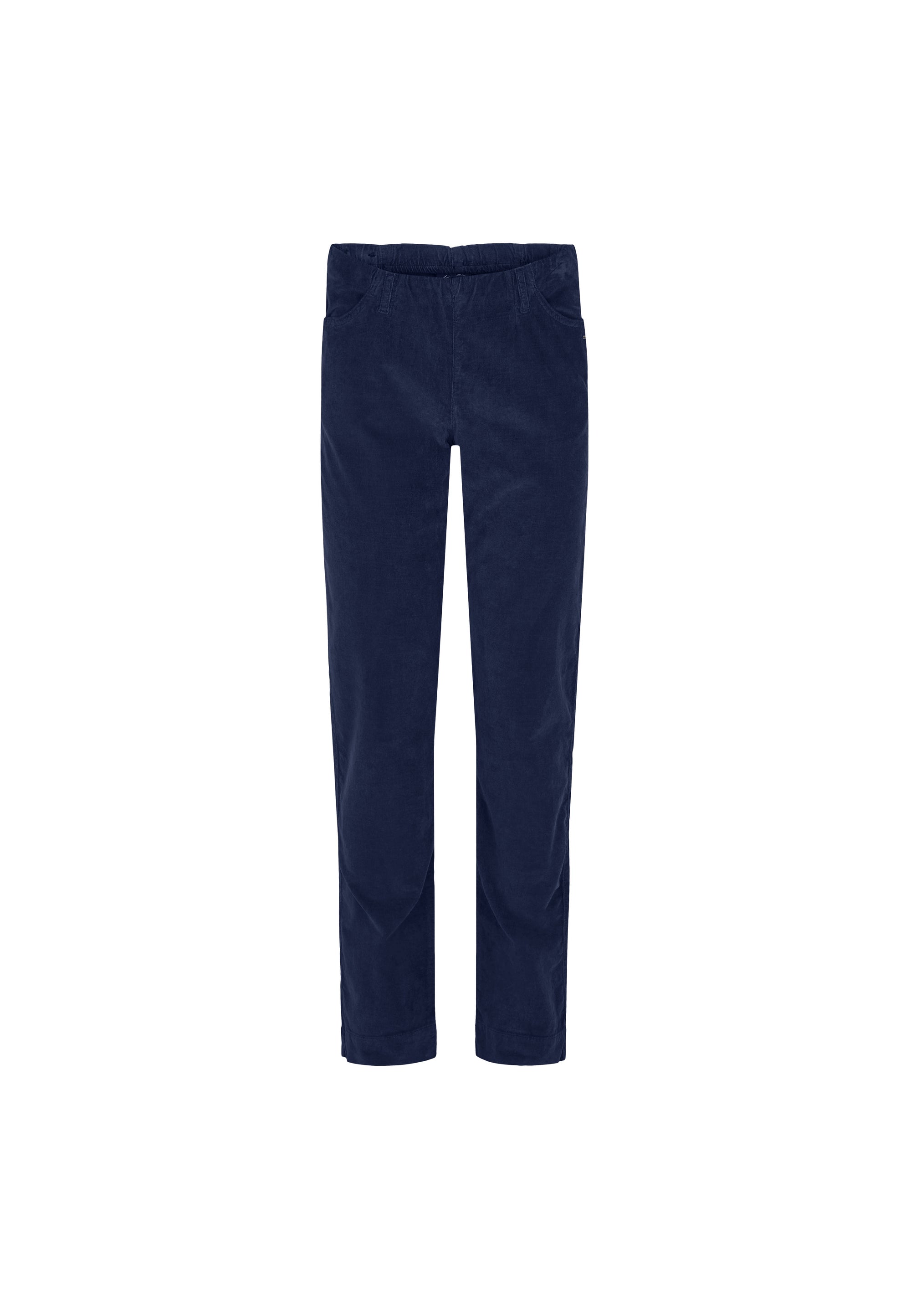 LAURIE  Kelly Regular Fløjl - Medium Length Regular 49000 Navy