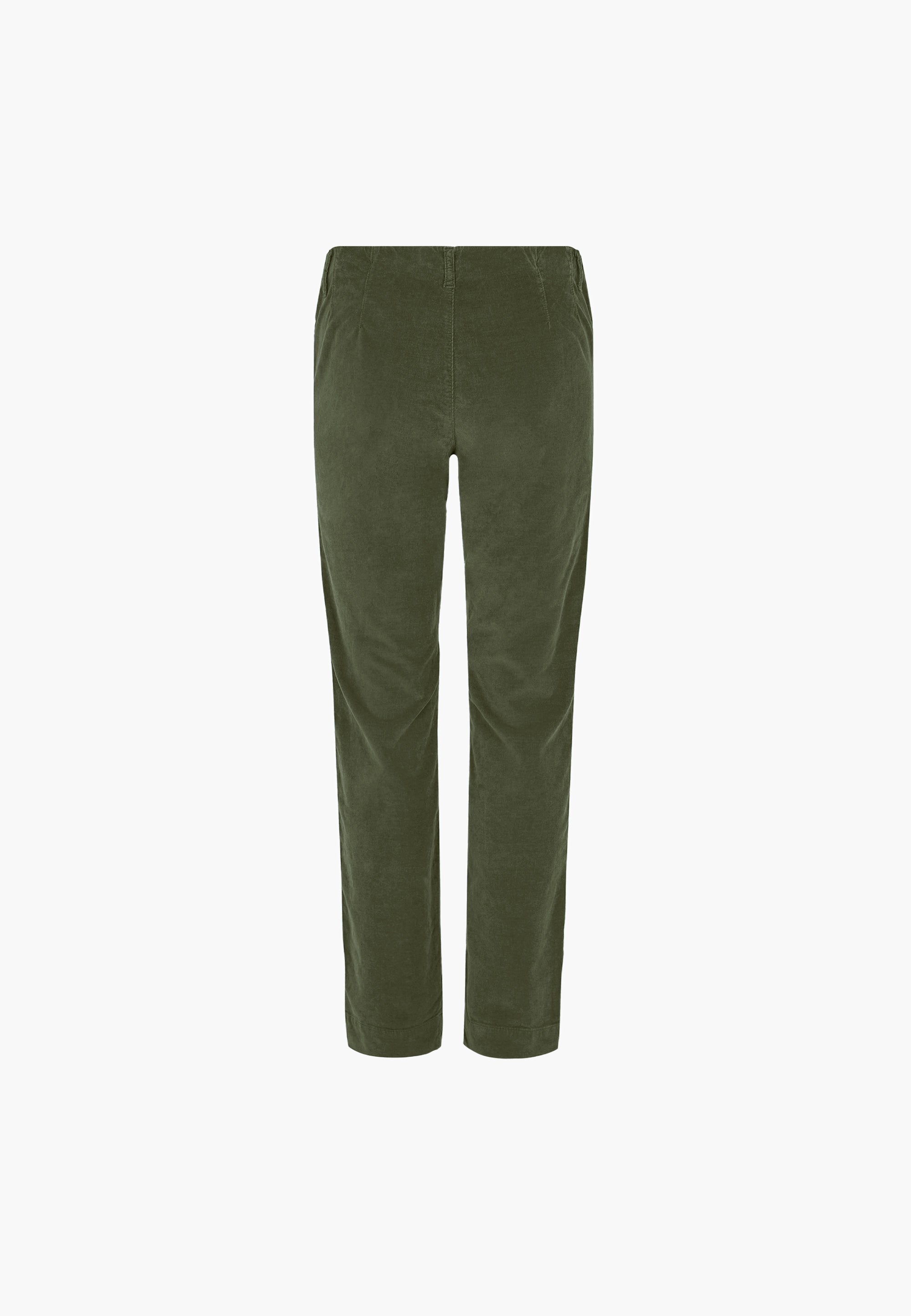 LAURIE Kelly Regular Fløjl - Medium Length Regular 55000 Dried Olive