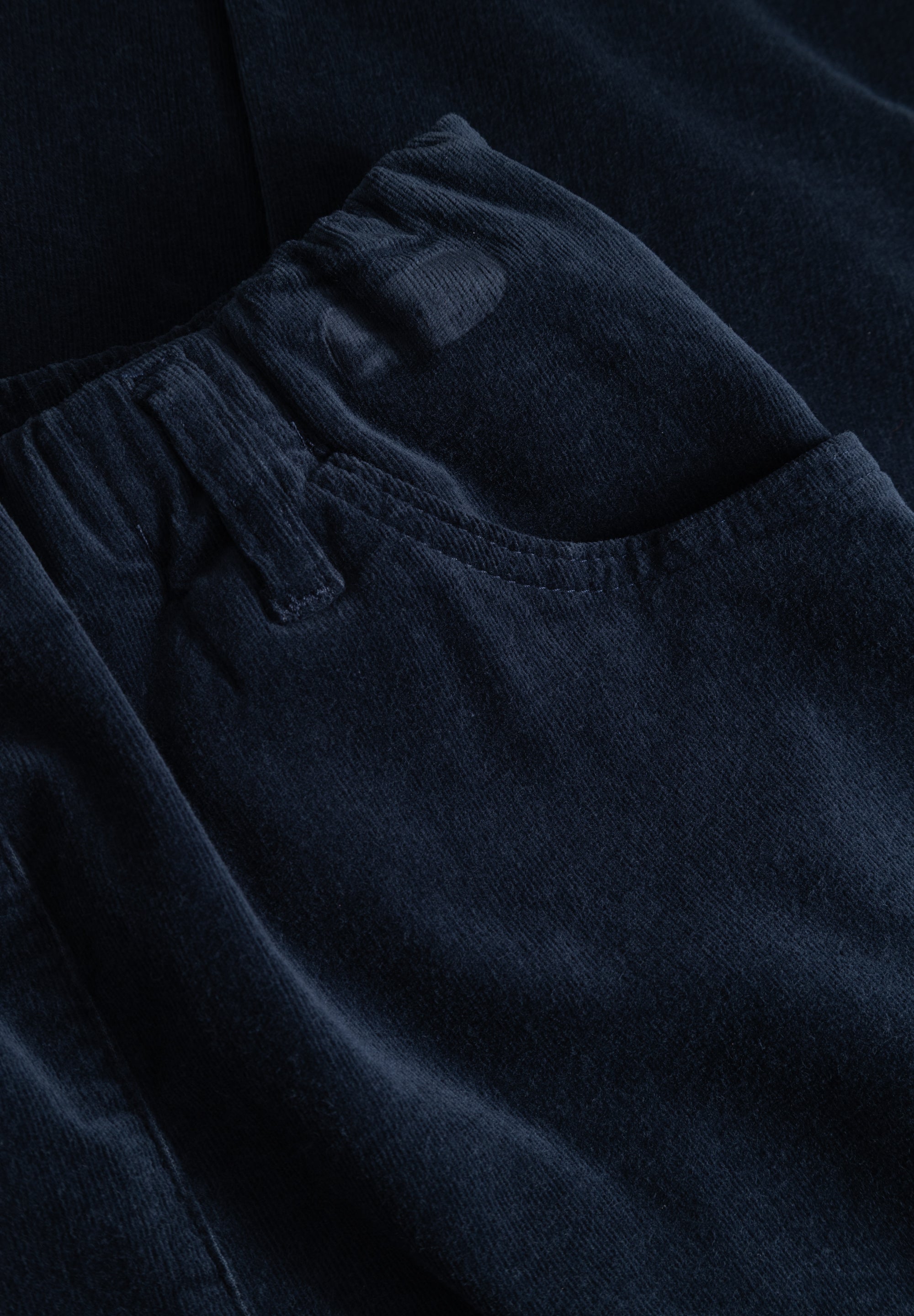 LAURIE Kelly Regular Fløjl - Medium Length Regular 49000 Navy