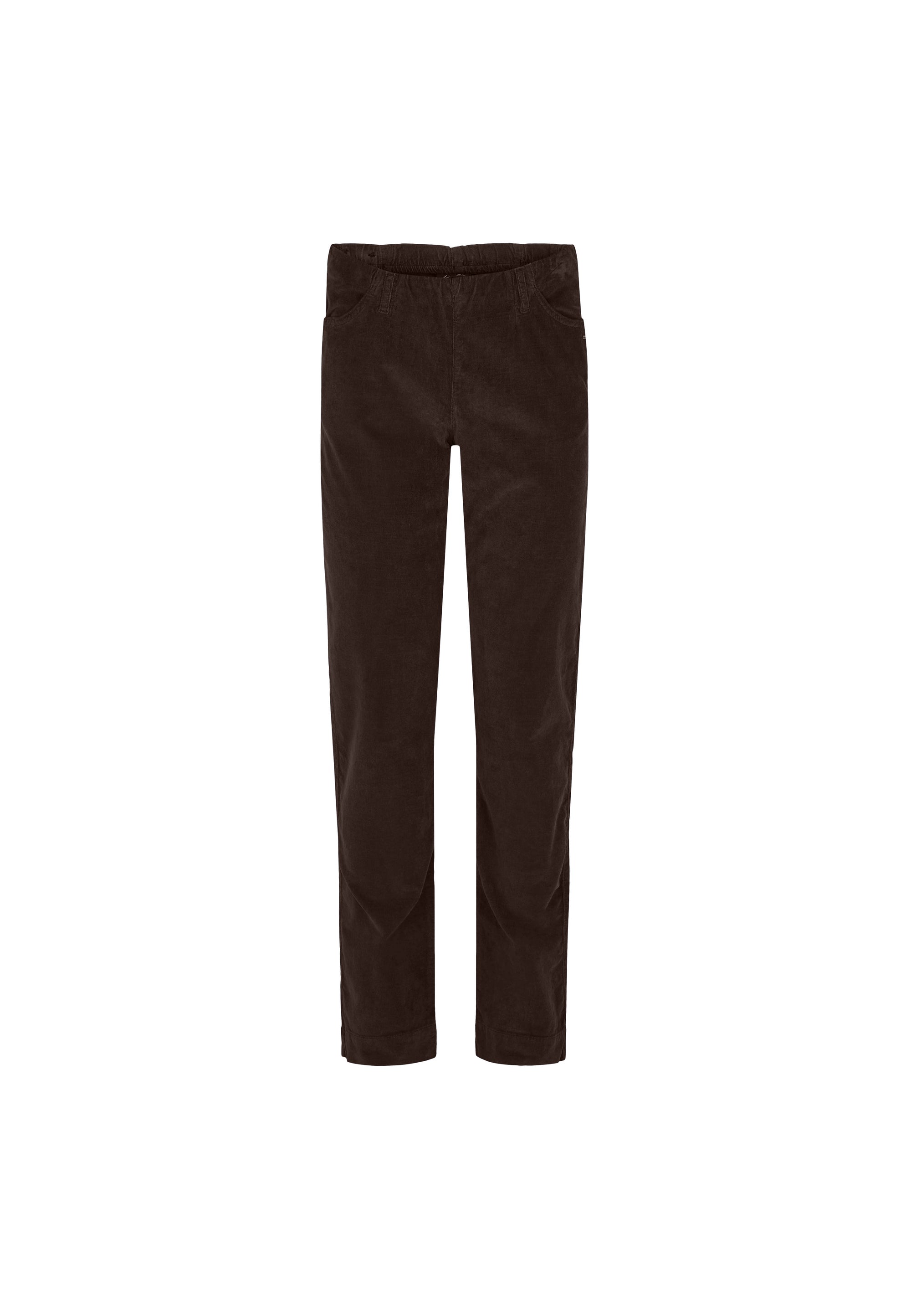 LAURIE  Kelly Regular Fløjl - Medium Length Trousers REGULAR 88000 Brown