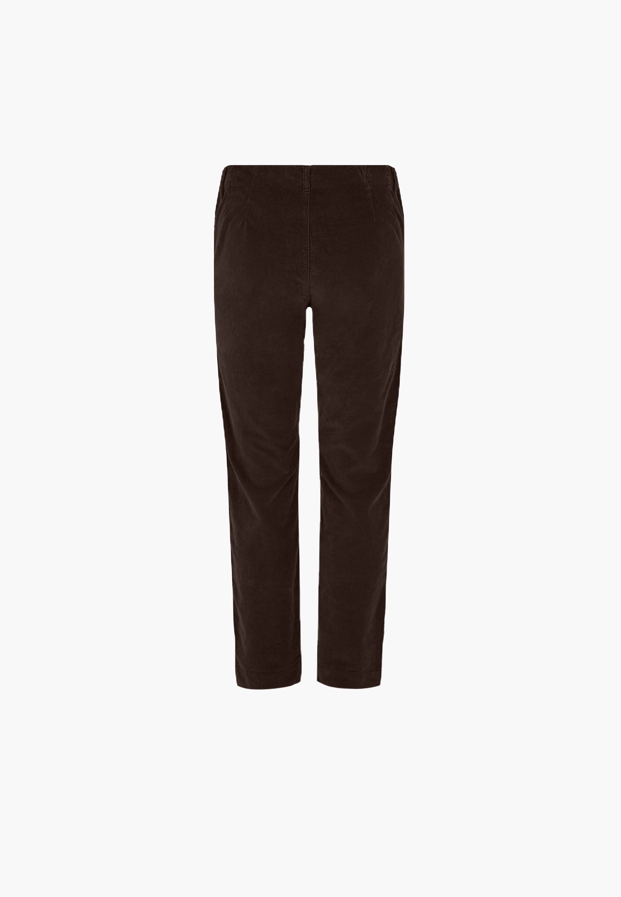 LAURIE Kelly Regular Fløjl - Short Length Regular 88000 Brown