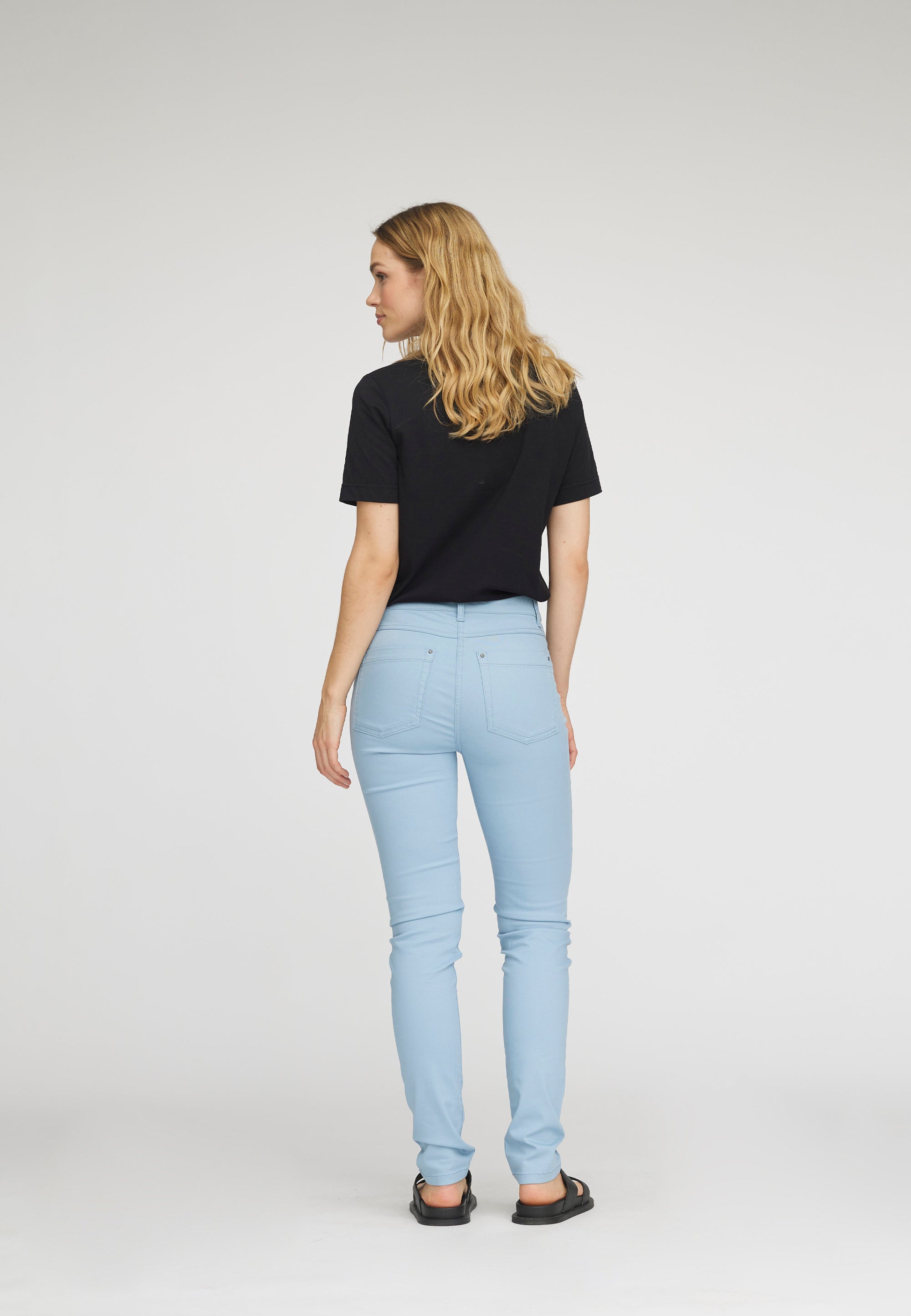 LAURIE  Laura Slim - Medium Length Slim 43116 Faded Blue