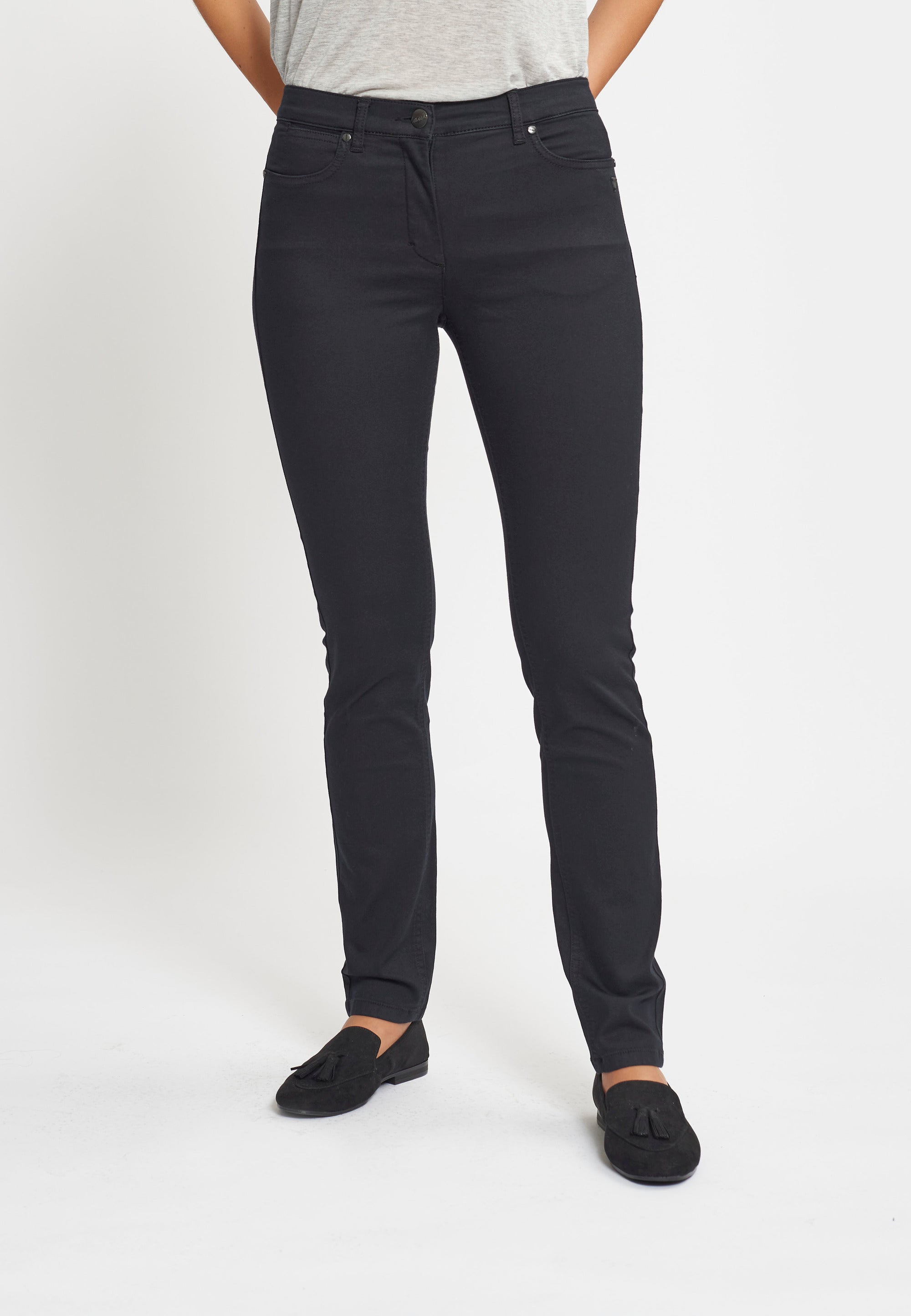 LAURIE  Laura Slim - Medium Length Slim 98101 Charcoal