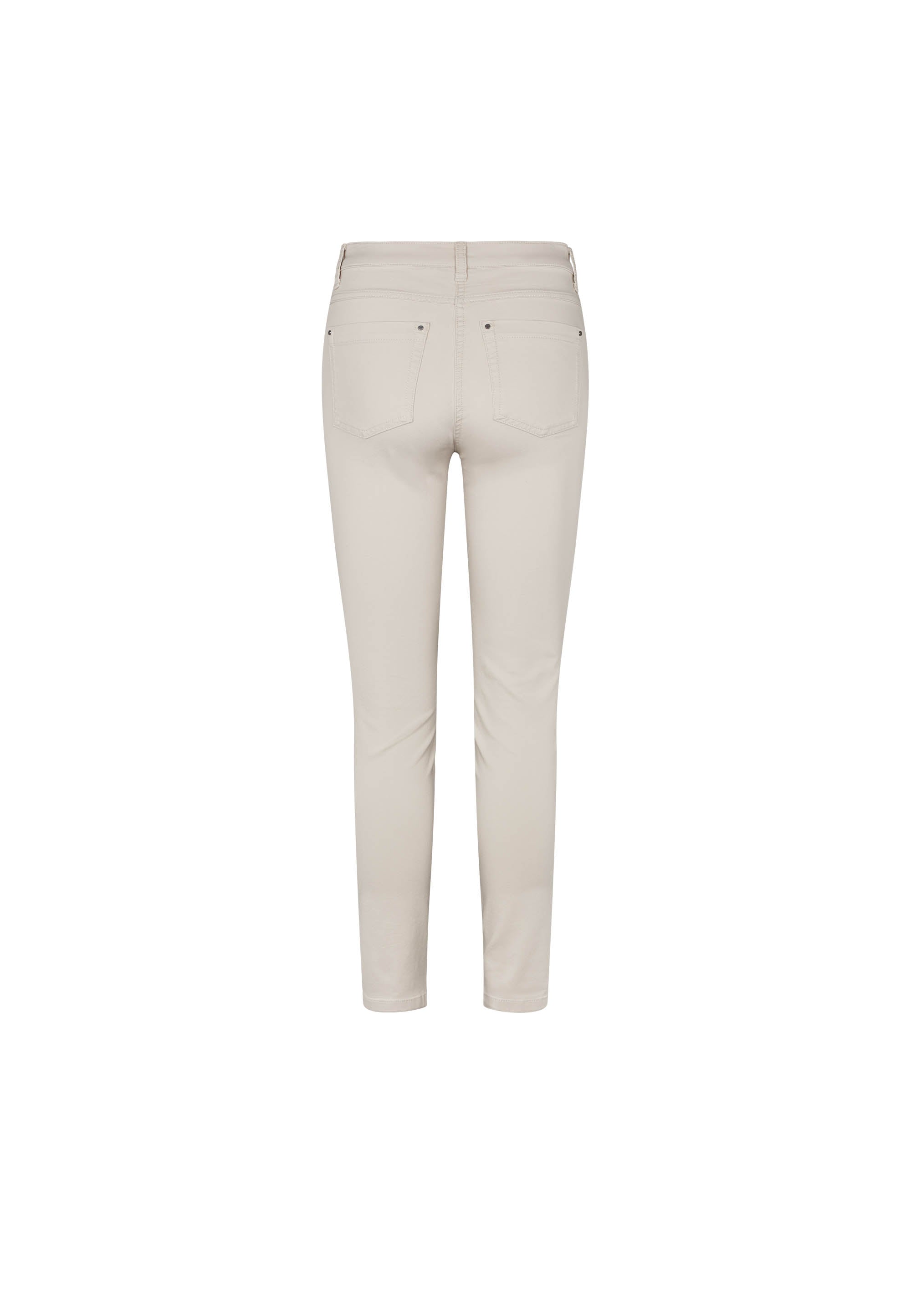 LAURIE Laura Slim - Short Length Trousers SLIM 25107 Grey Sand