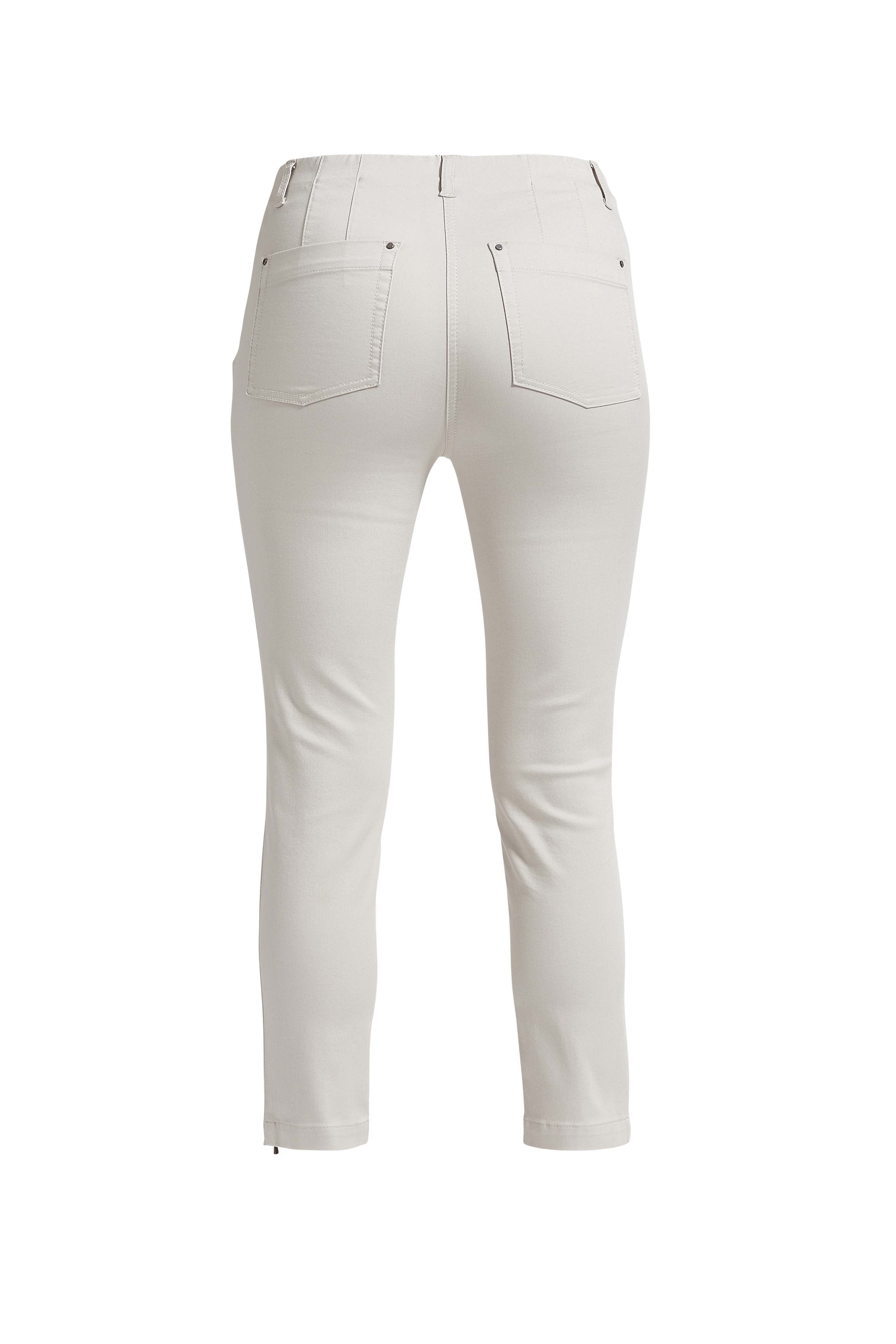 LAURIE  Madison Slim Crop Slim 25107 Grey Sand