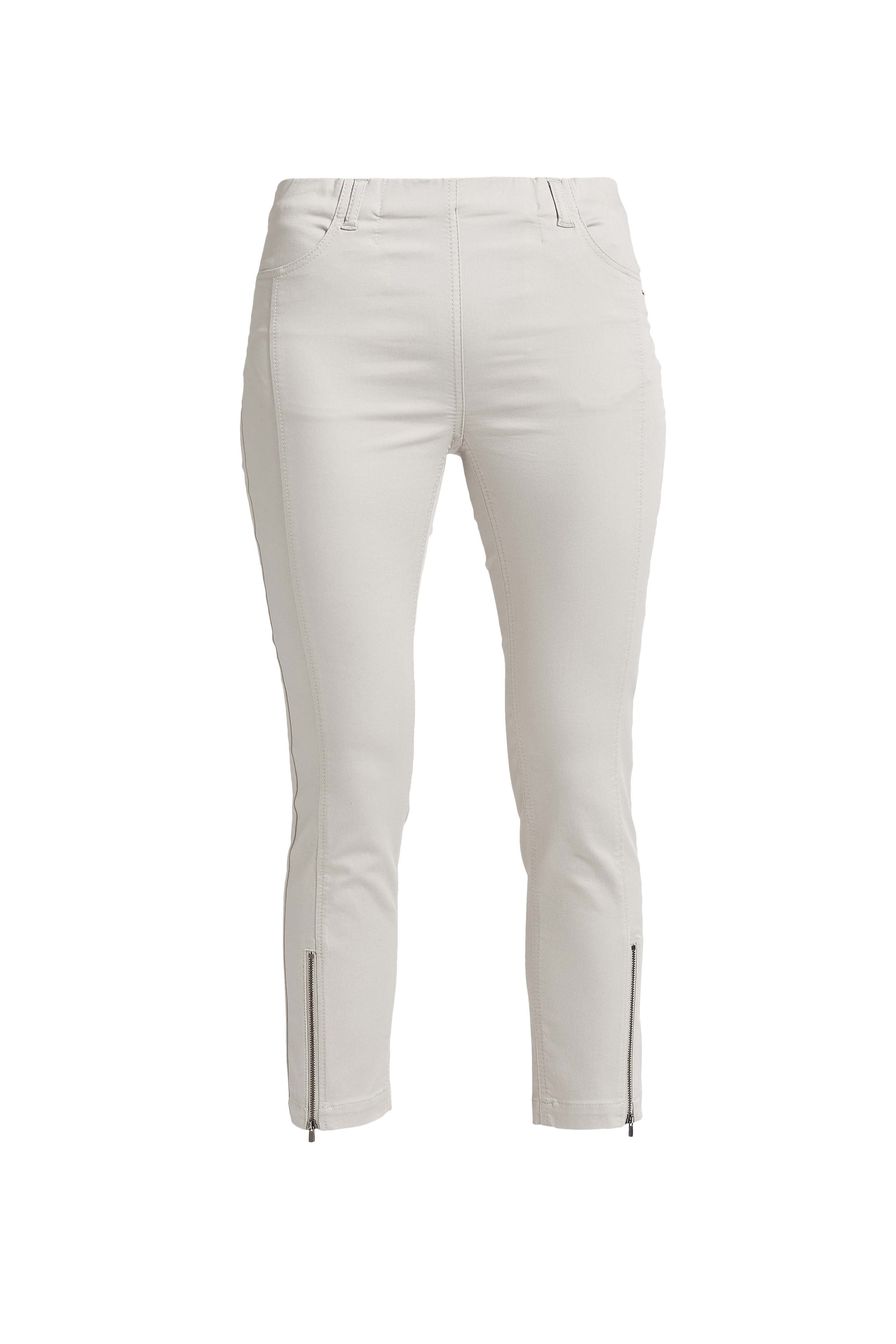 LAURIE  Madison Slim Crop Slim 25107 Grey Sand