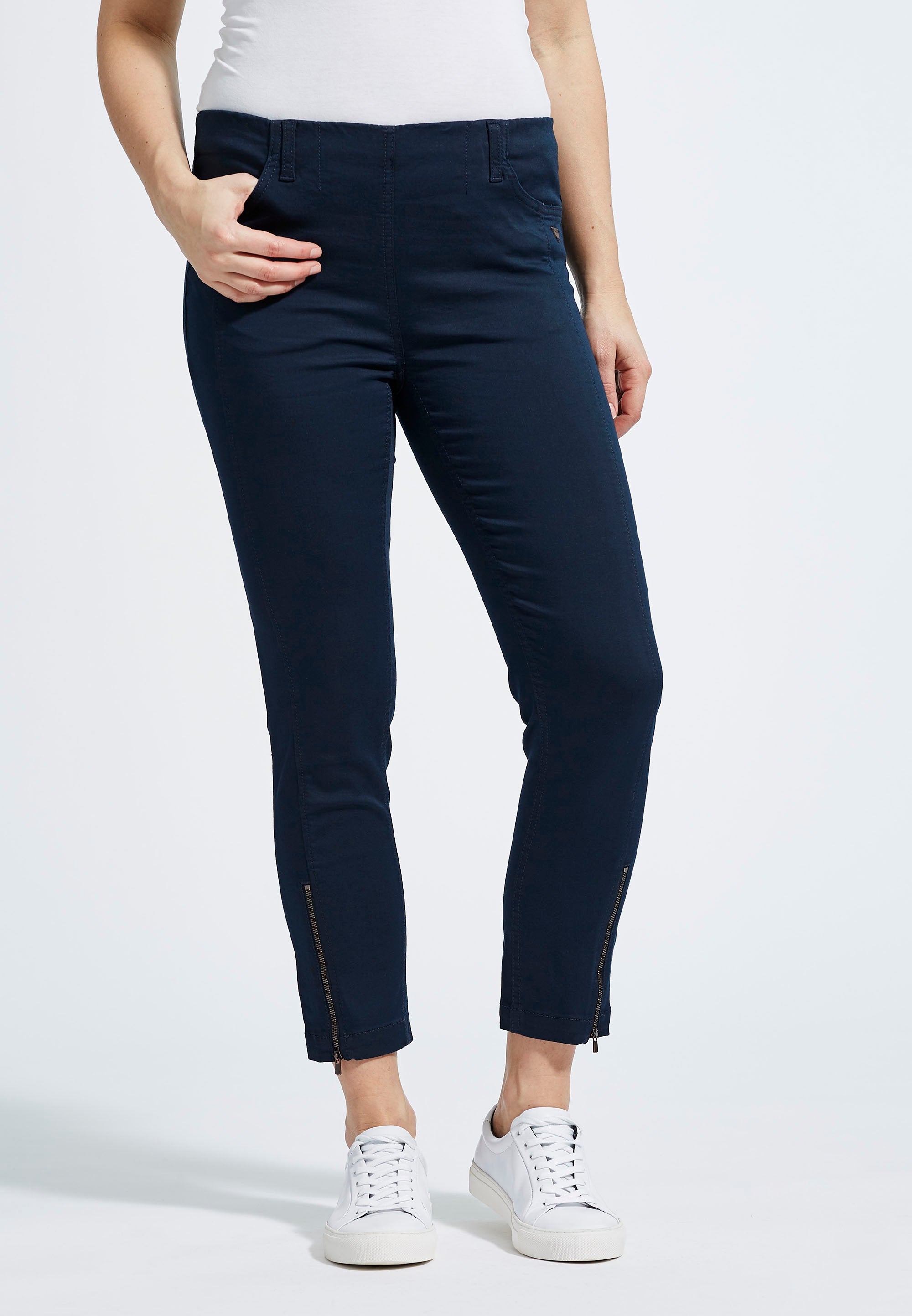 LAURIE  Madison Slim Crop Slim 49200 Navy