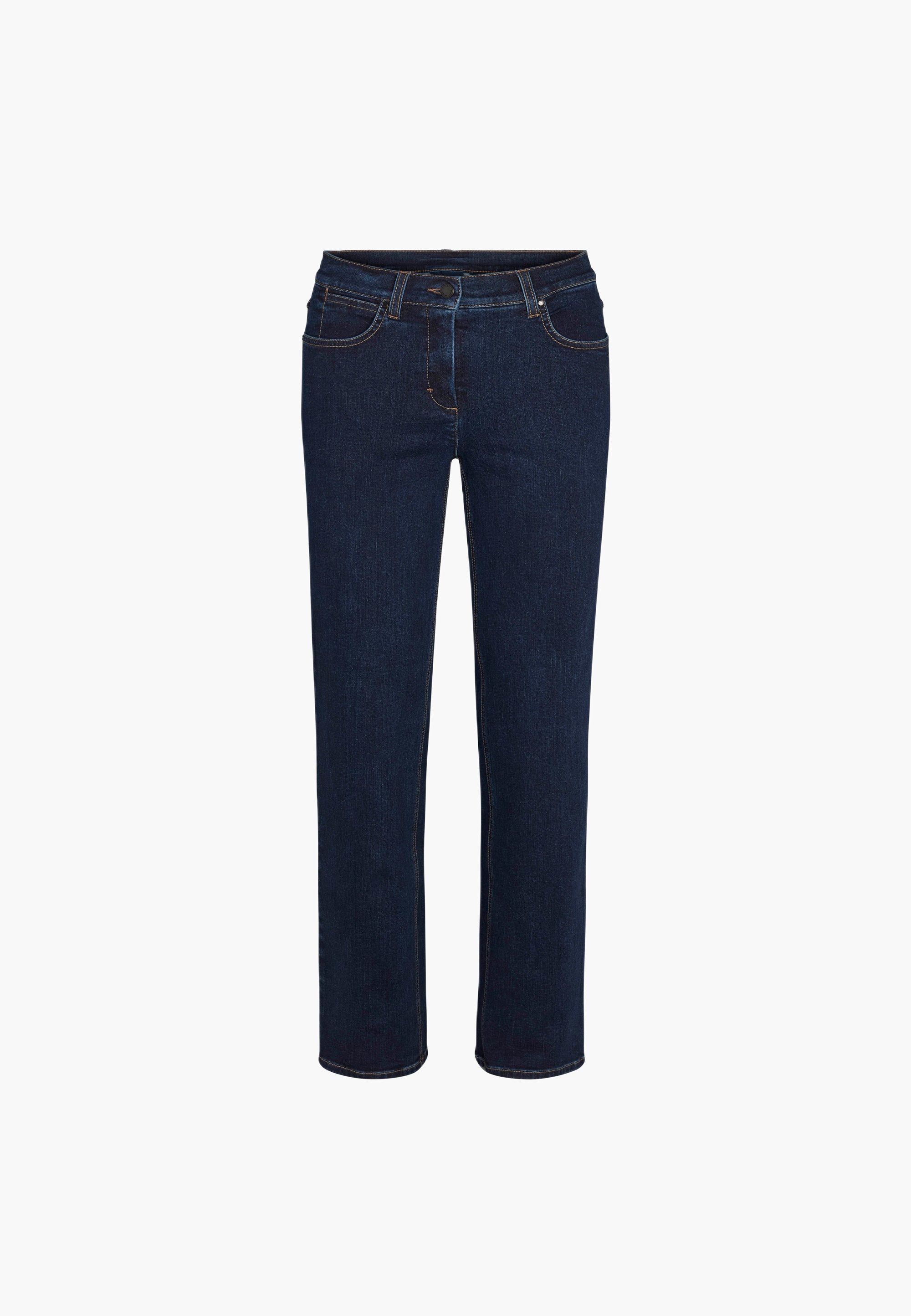 LAURIE  Marple Straight - Medium Length Straight 40513 Dark Blue Denim
