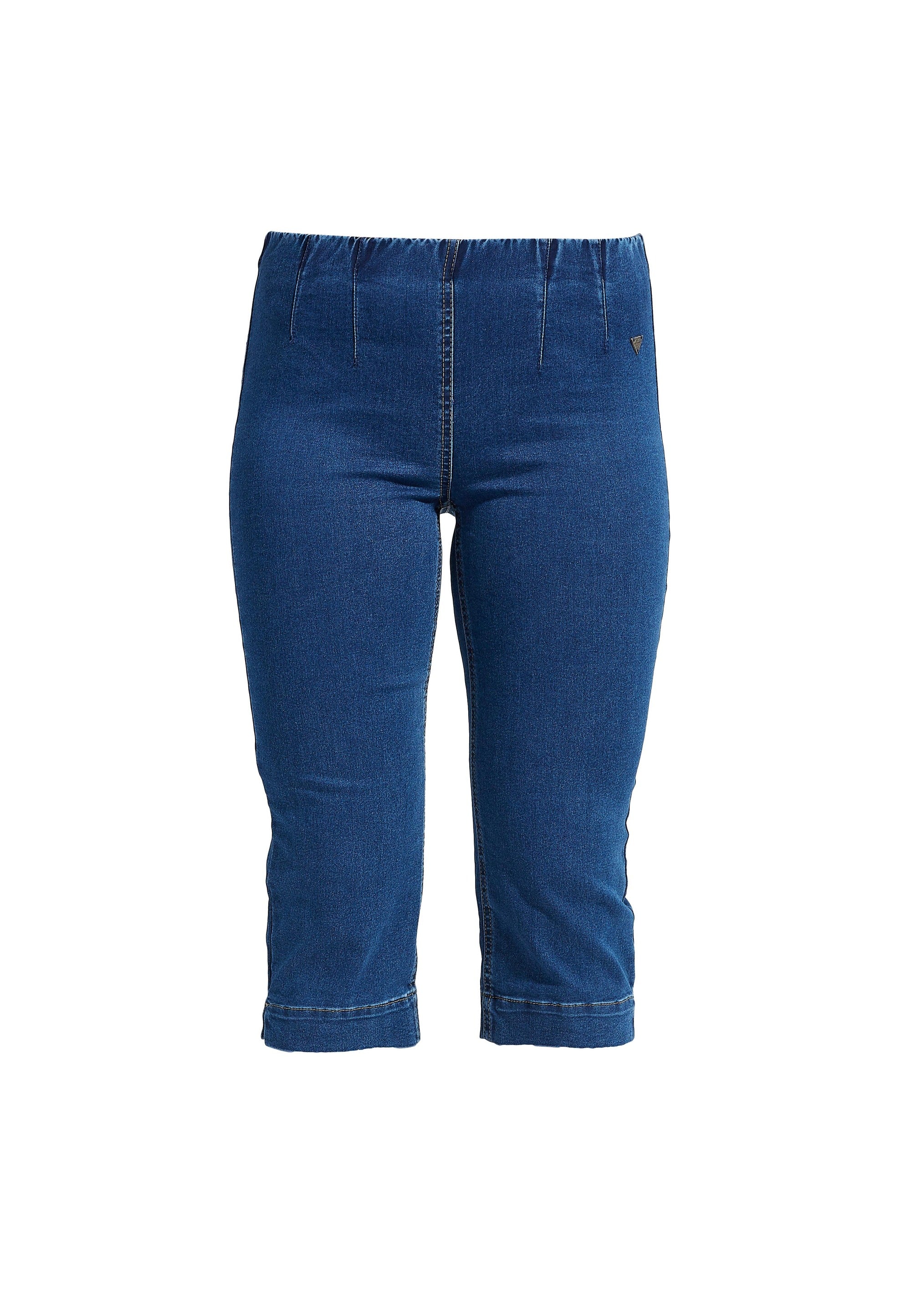 LAURIE Naomi Slim Capri Slim 43515 Medium Blue Denim