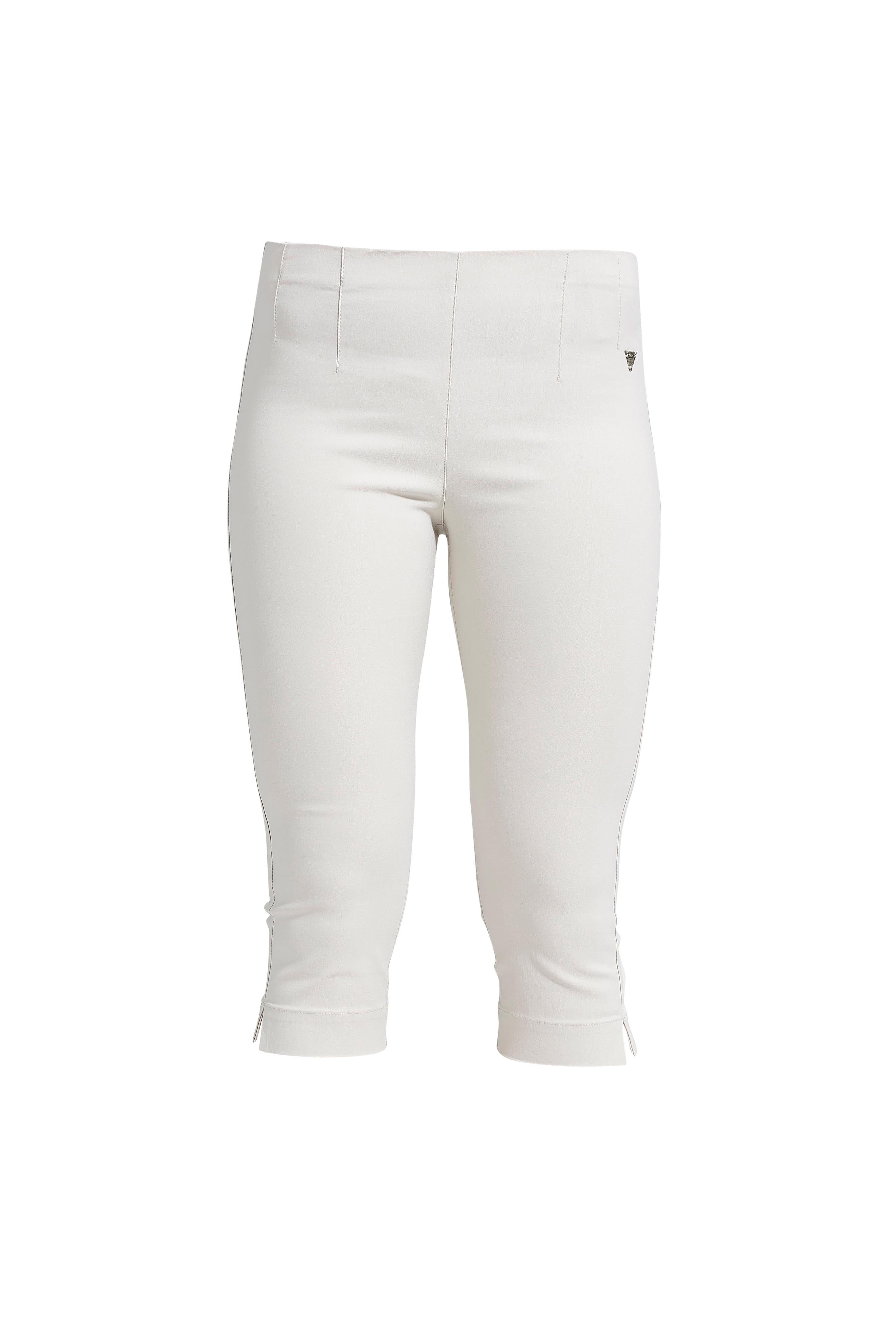 LAURIE  Naomi Slim Capri Bukser Slim 25137 Grey Sand