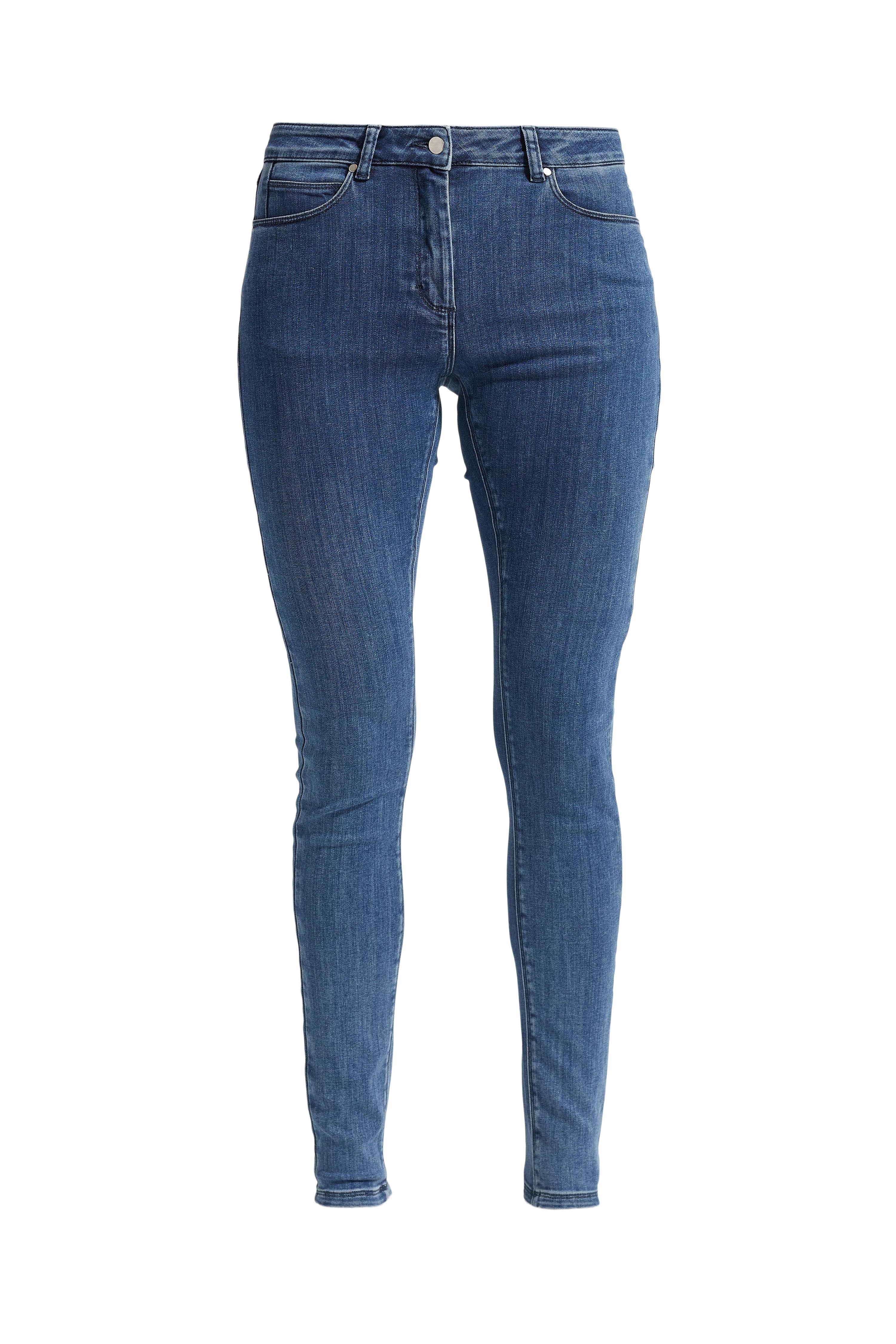 LAURIE  Olivia Skinny - Medium Length Skinny 45504 Medium Blue Denim