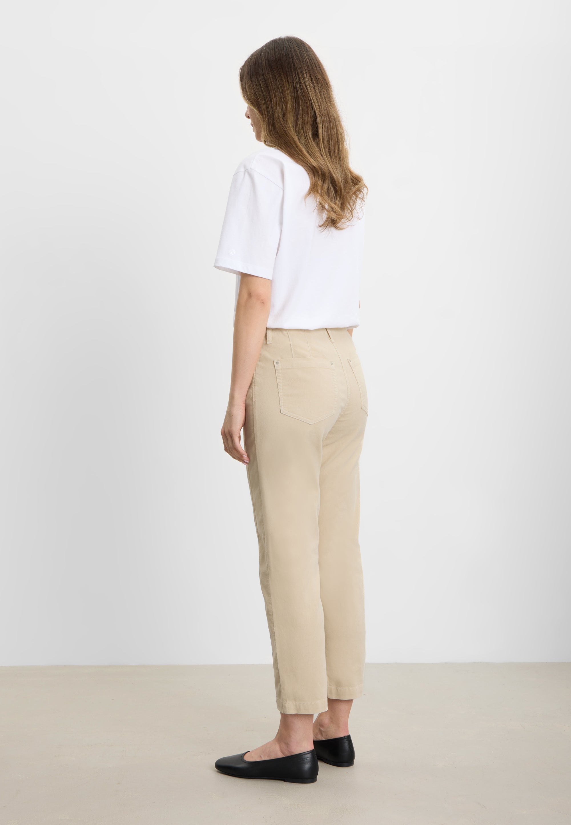 LAURIE Piper Pure Regular Fløjl - Cropped Regular 13000 Birch