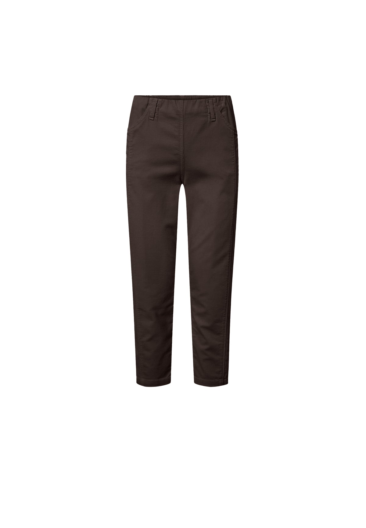 LAURIE Piper Pure Regular Fløjl - Cropped Regular 88000 Brown