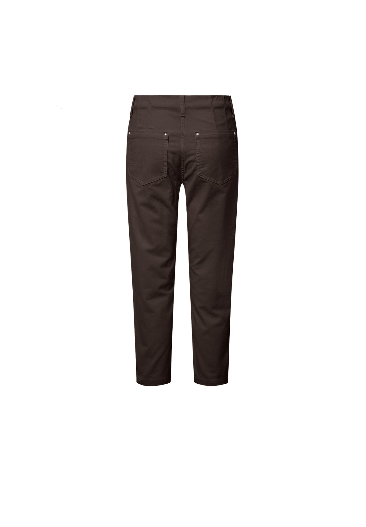 LAURIE Piper Pure Regular Fløjl - Cropped Regular 88000 Brown