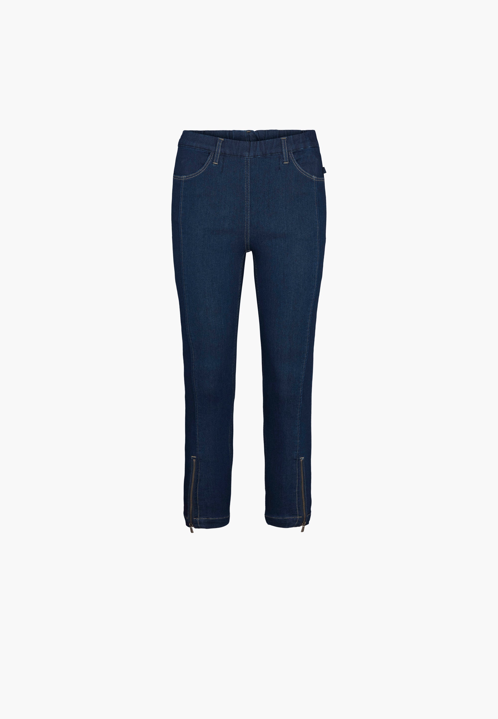 LAURIE Piper Regular Crop Regular 49501 Dark Blue Denim