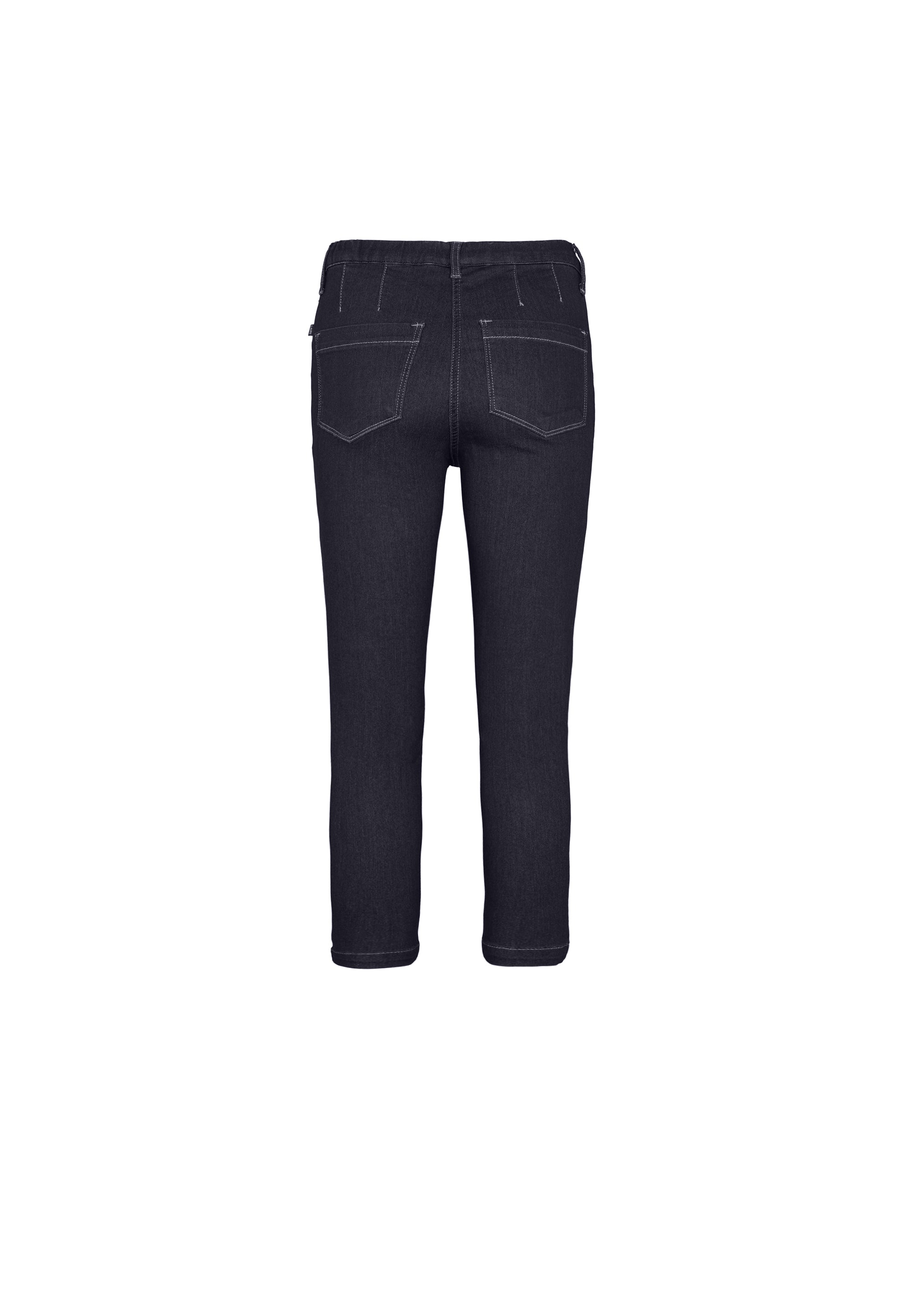 LAURIE Piper Regular Crop Trousers REGULAR 49501 Dark Blue Denim