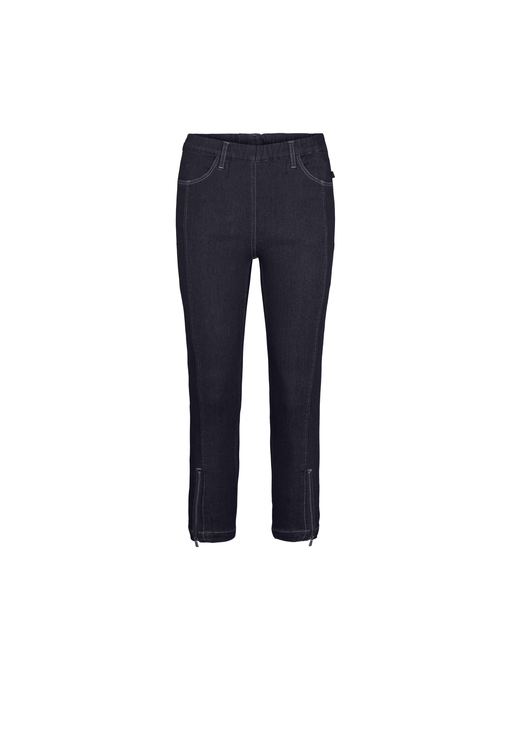 LAURIE Piper Regular Crop Trousers REGULAR 49501 Dark Blue Denim