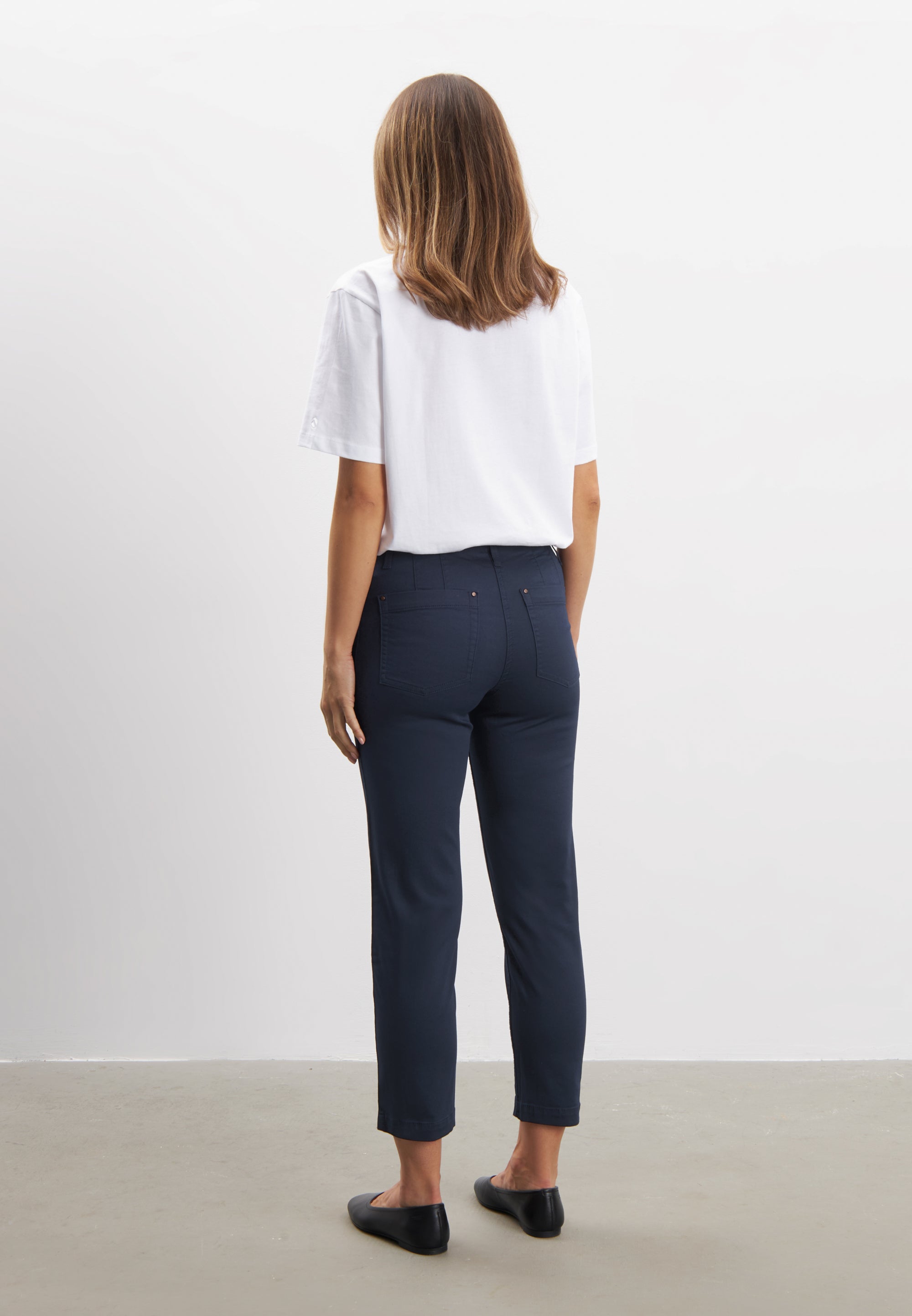 LAURIE Piper Regular Cropped Regular 49000 Navy