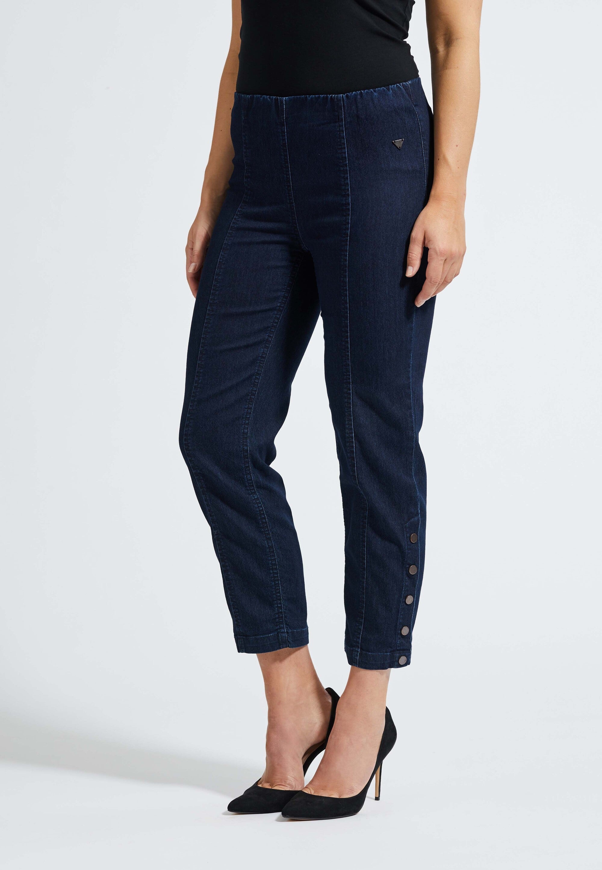 LAURIE  Polly Regular Crop Regular 40518 Dark Blue Denim