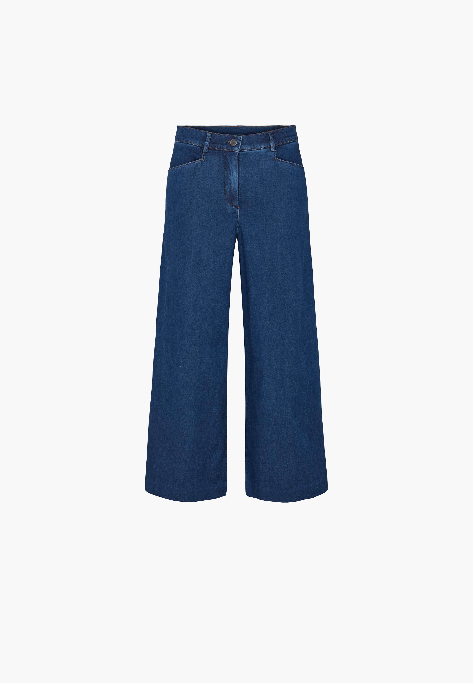 LAURIE Rachel Loose Crop Loose 44506 Medium Blue Denim