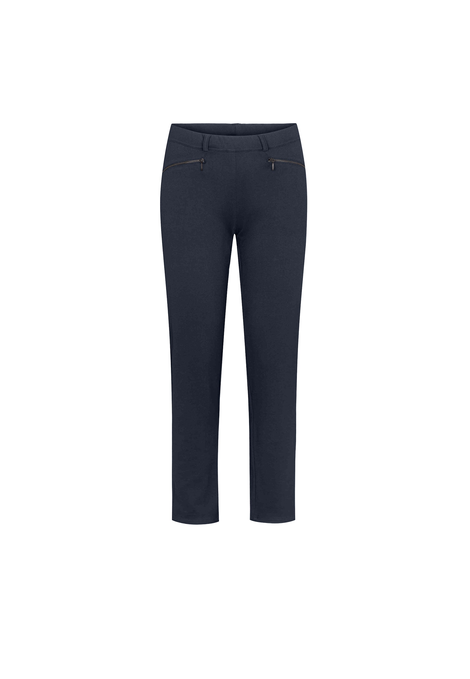 LAURIE  Rylie Regular - Short Length Trousers REGULAR 49103 Navy brushed