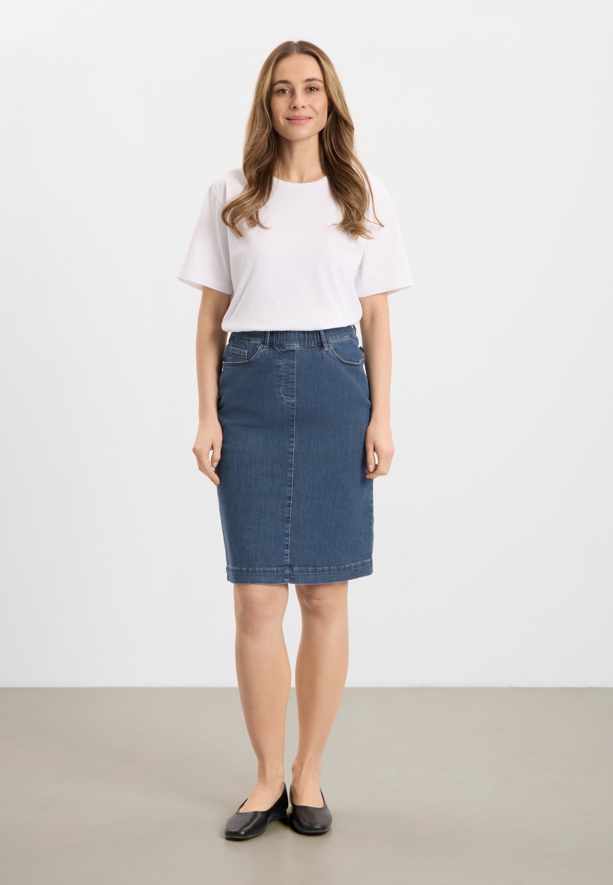 LAURIE Susanna Skirt - 62 cm. Skirts 49401 Blue Denim