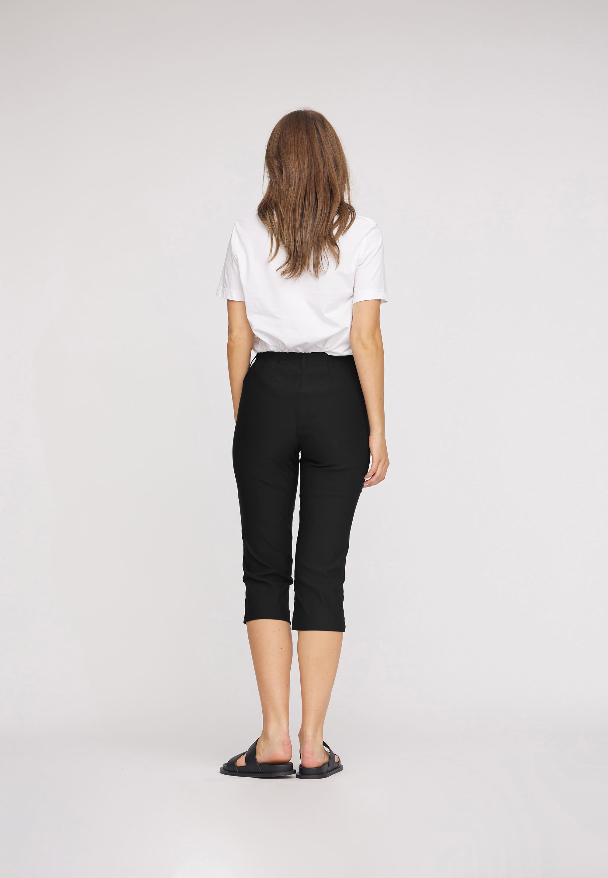 LAURIE Taylor Regular Capri Medium Length Regular 99000 Black
