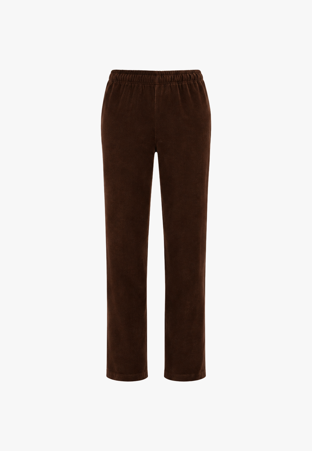 LAURIE Taylor Regular Fløjl - Short Length Regular 88000 Brown